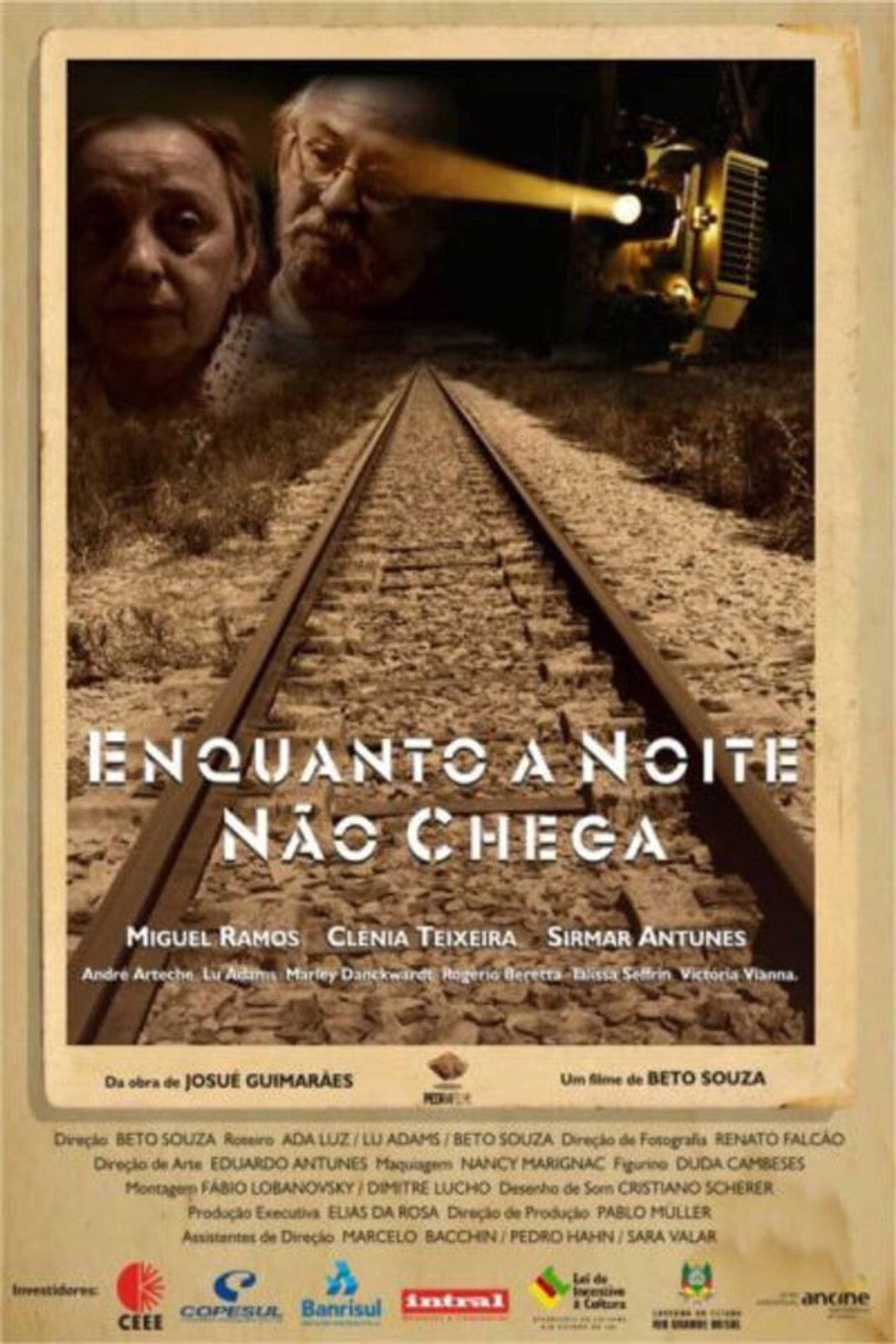 Enquanto a Noite Não Chega filmaffisch