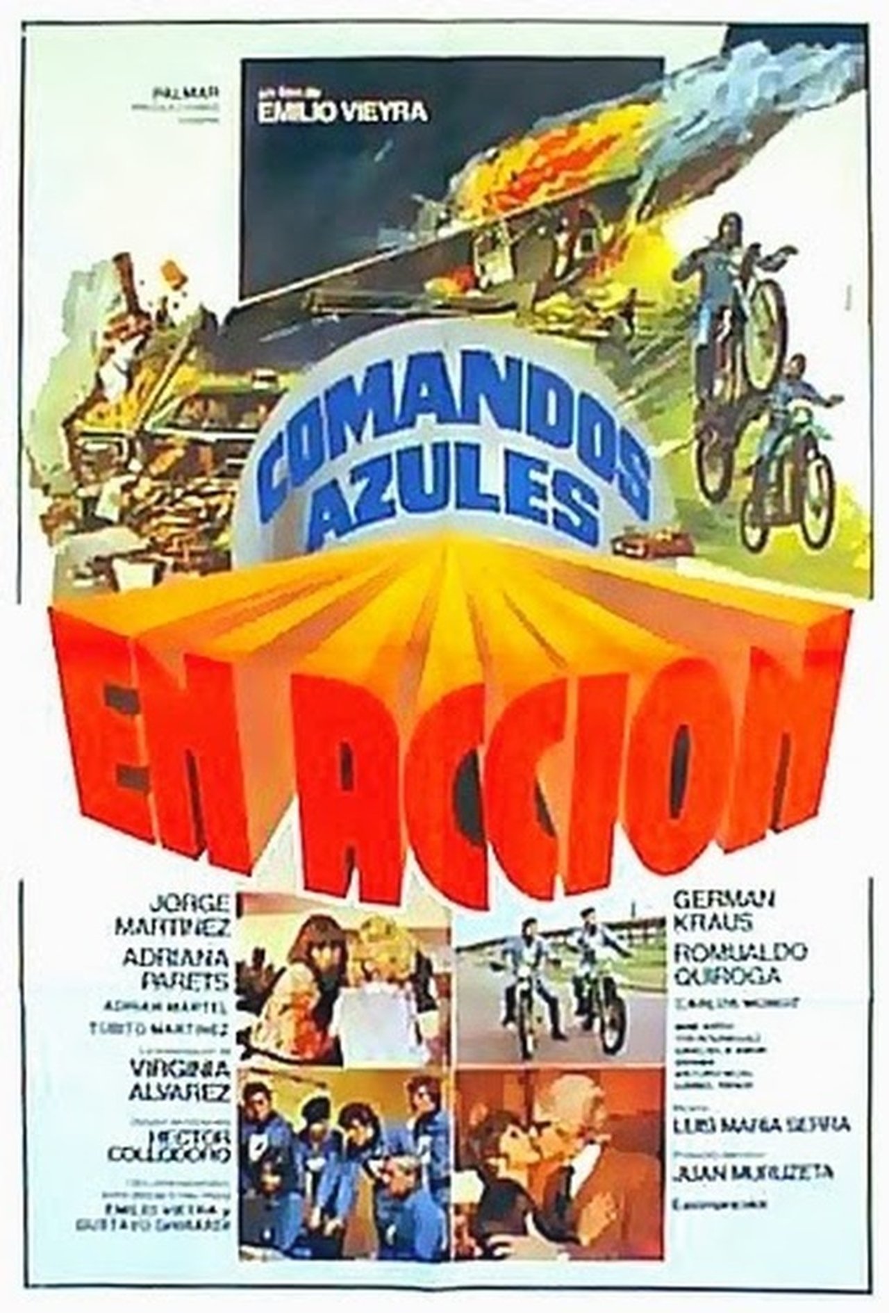 Comandos azules en acción Comandos azules en acción