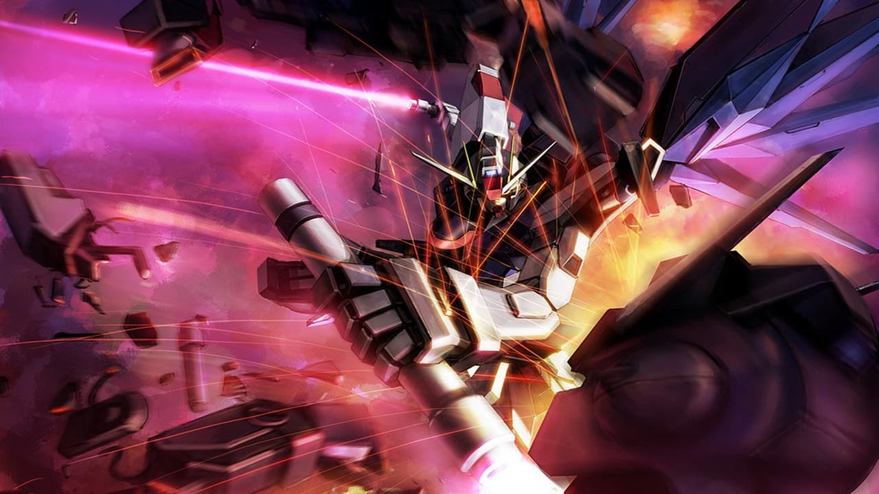 Scen från Mobile Suit Gundam SEED: The Empty Battlefield