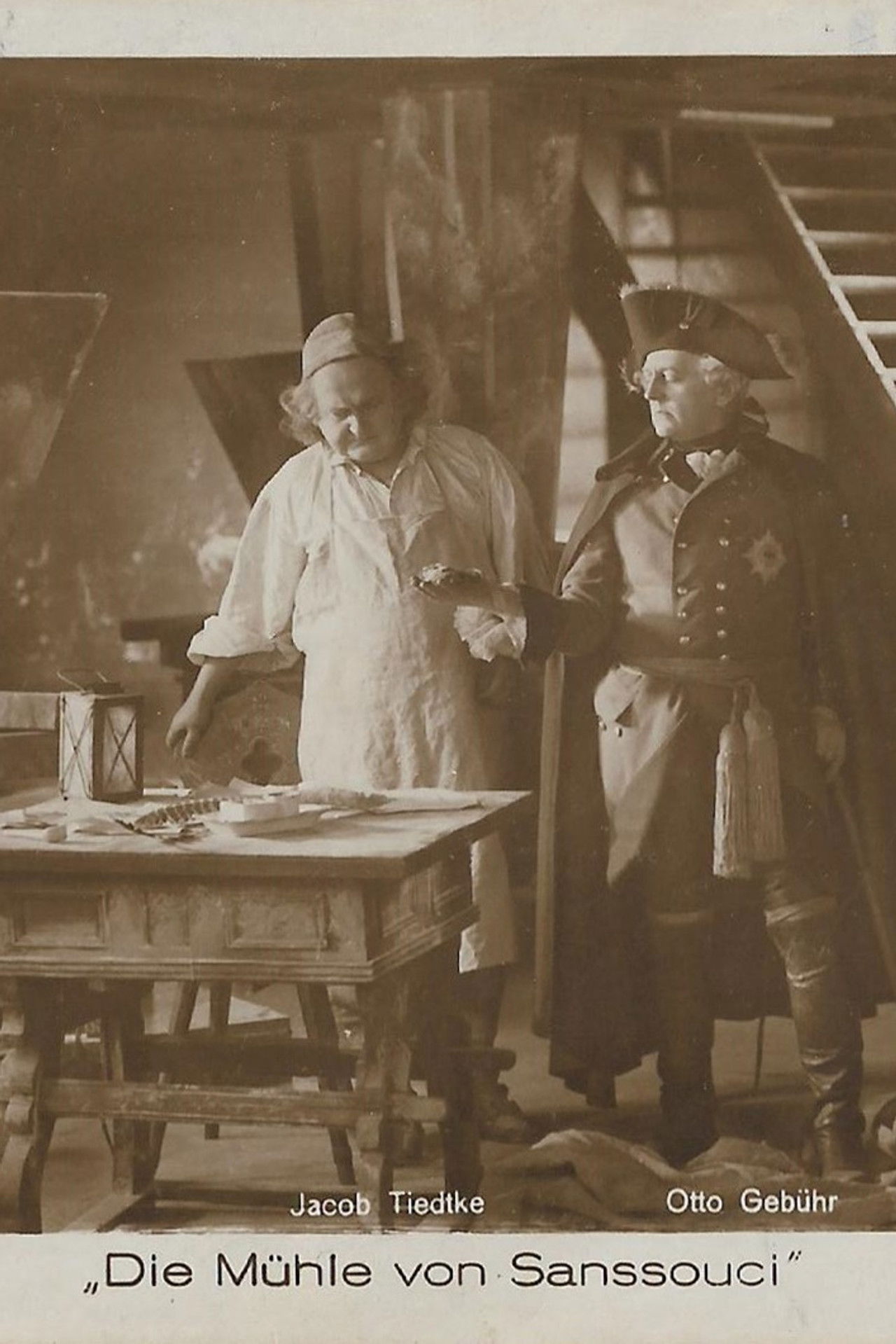 Die Mühle von Sanssouci Backdrop