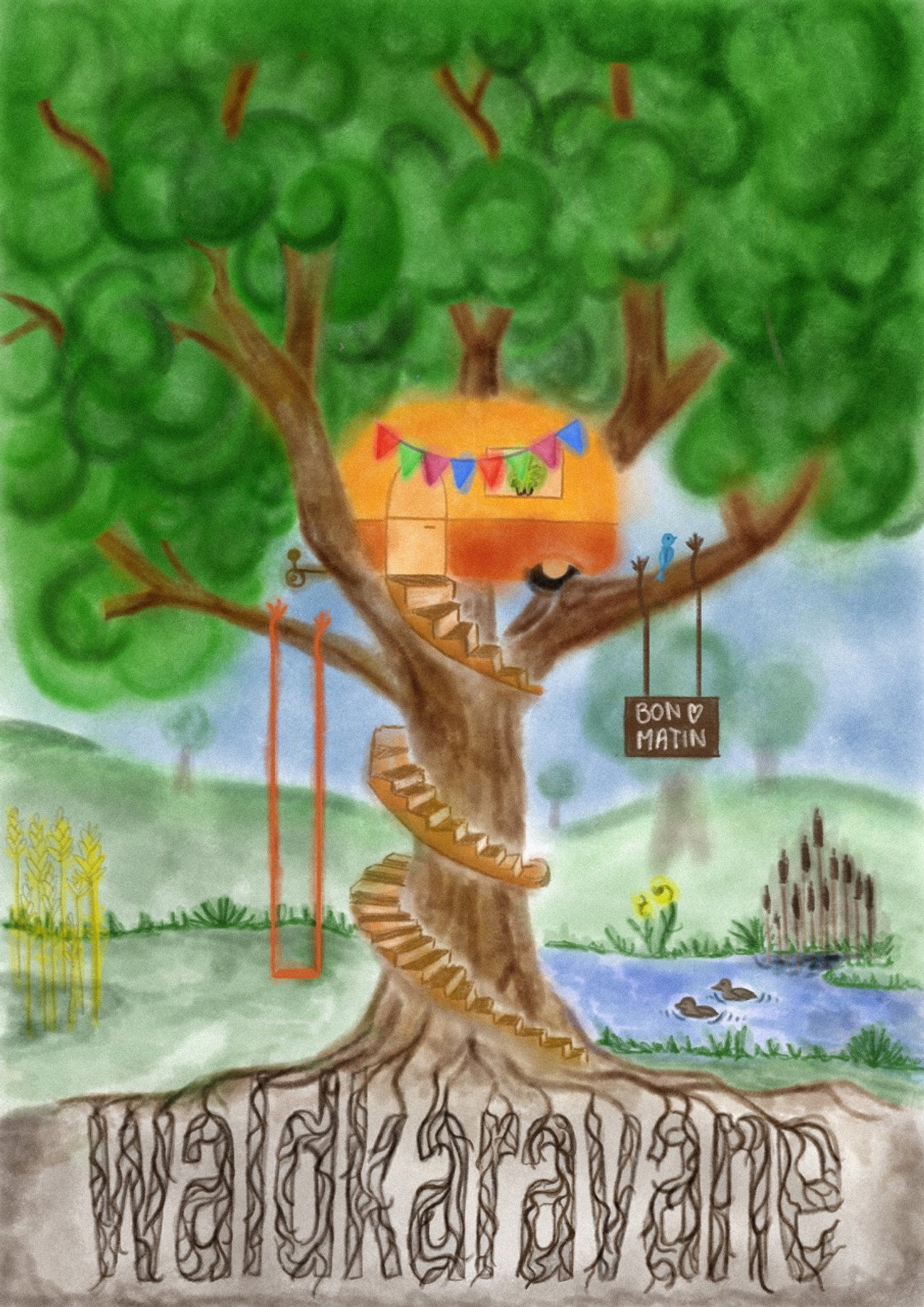 Waldkaravane poster