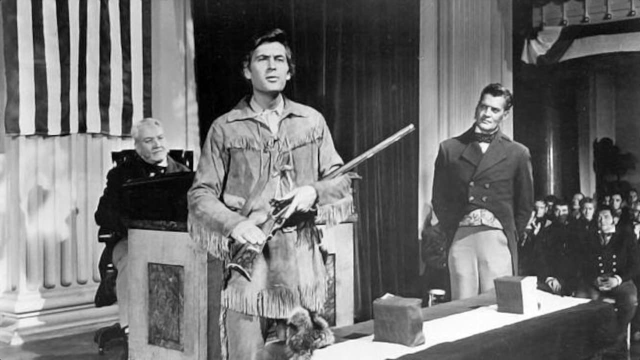 Davy Crockett Goes to Congress Backdrop Image