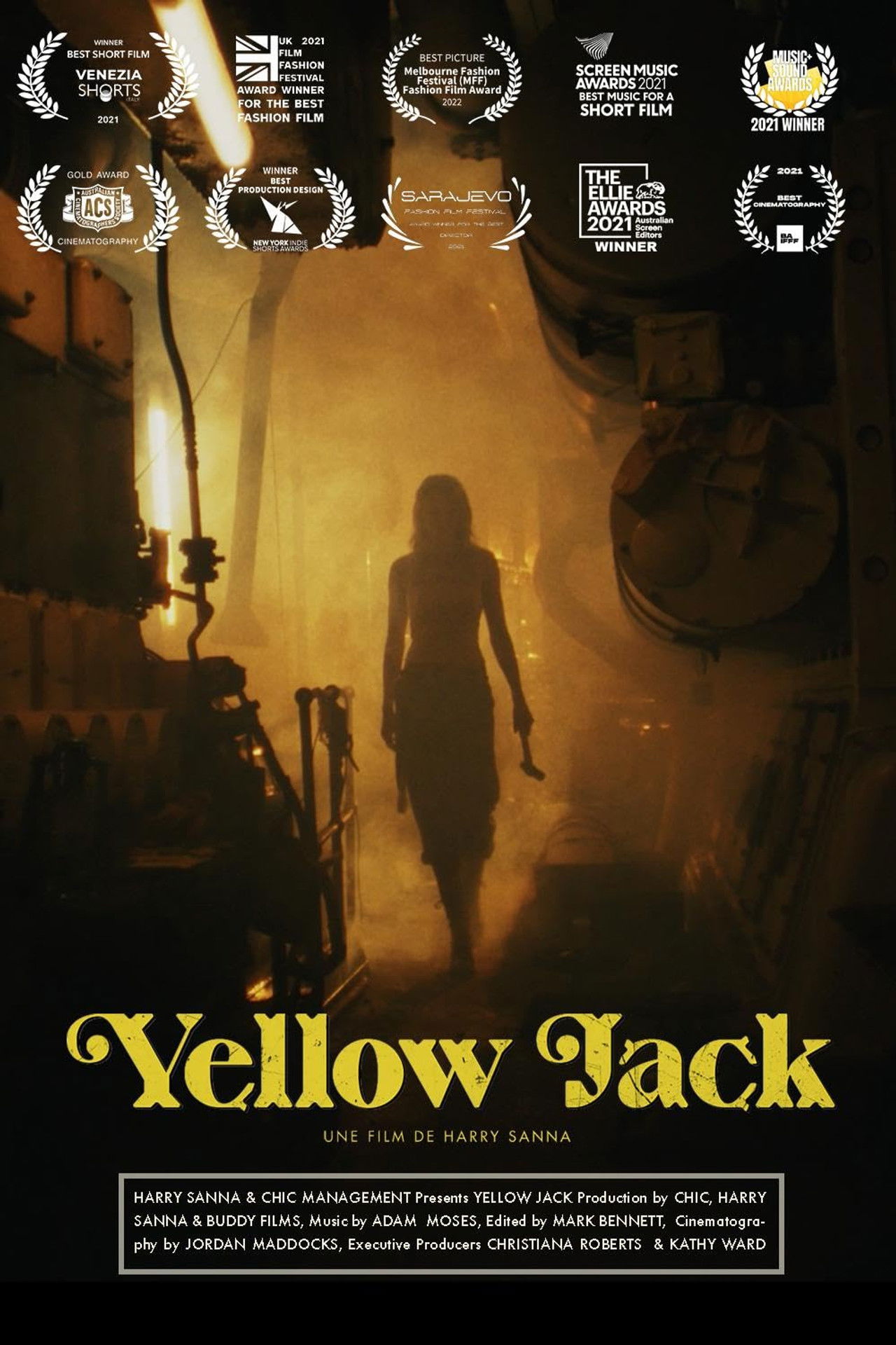 Yellow Jack Backdrop