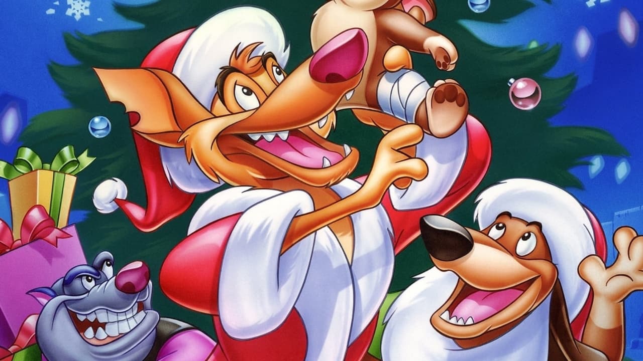 An All Dogs Christmas Carol Backdrop Image