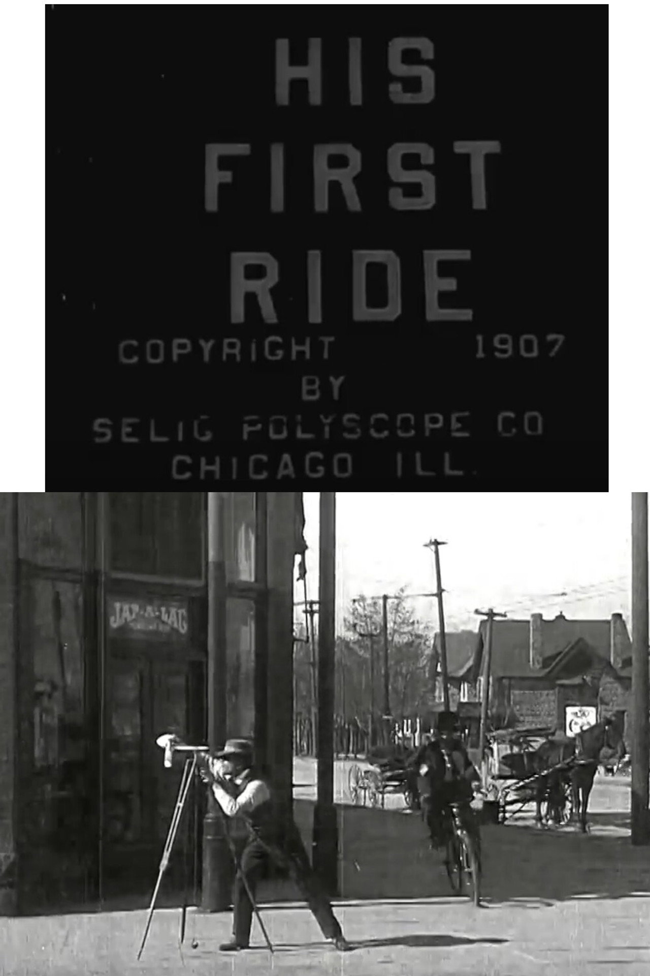 His First Ride filmaffisch