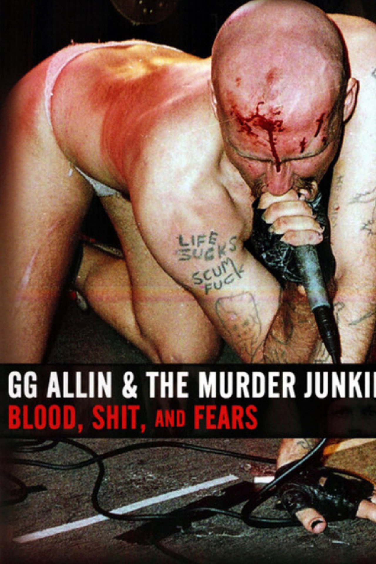 GG Allin & the Murder Junkies: Blood, Shit and Fears Backdrop