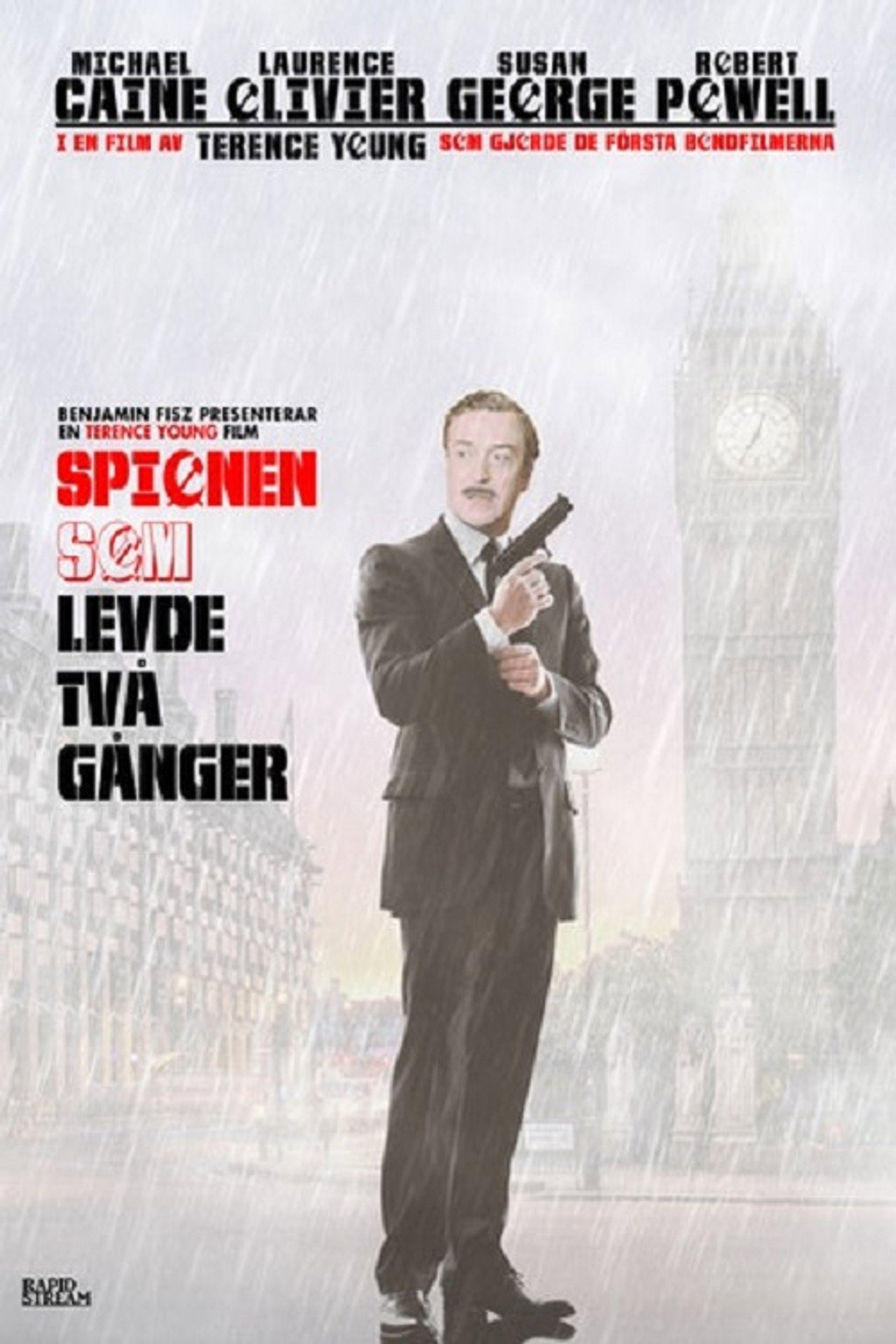 Spionen som levde två gånger filmaffisch
