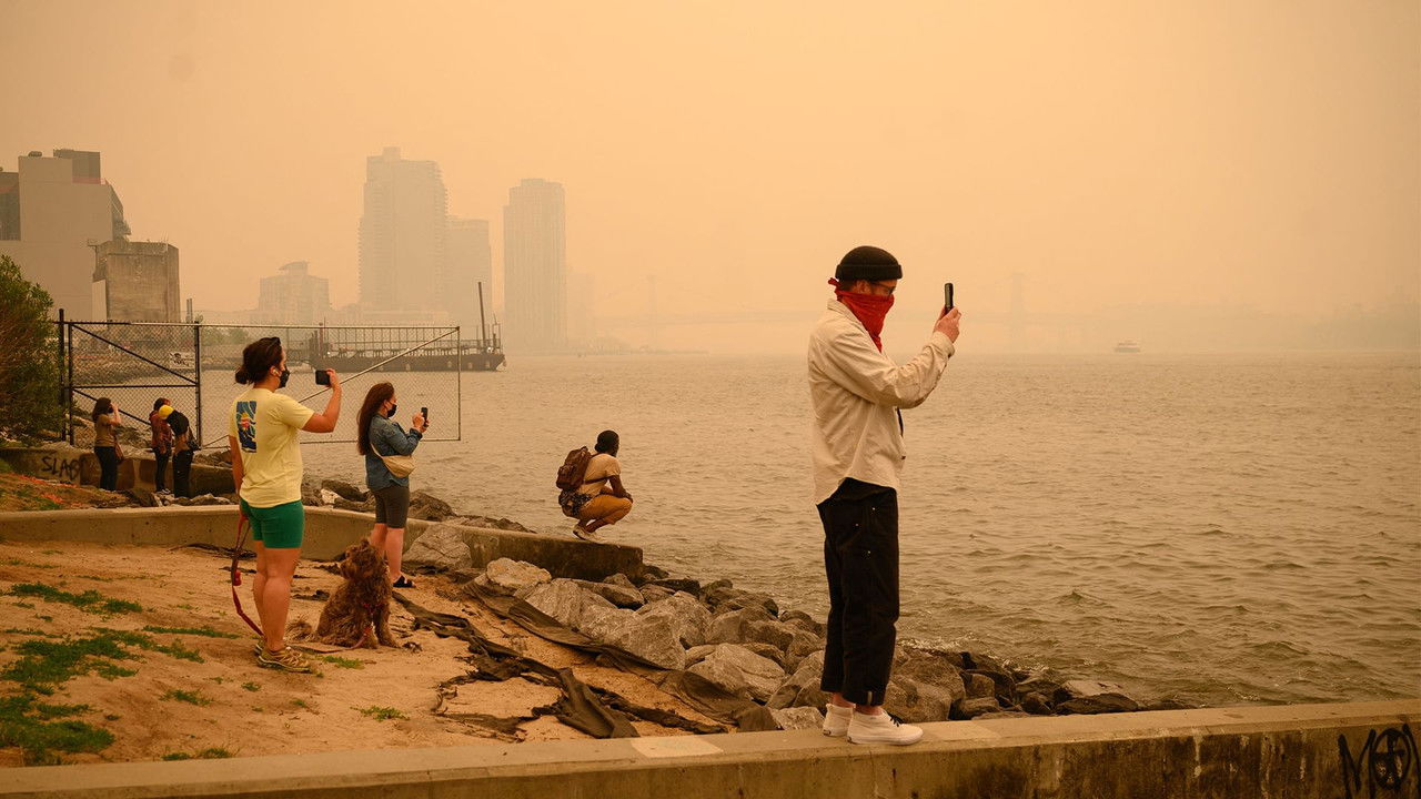 Le Dessous des images — New York : les témoins de l'alerte orange