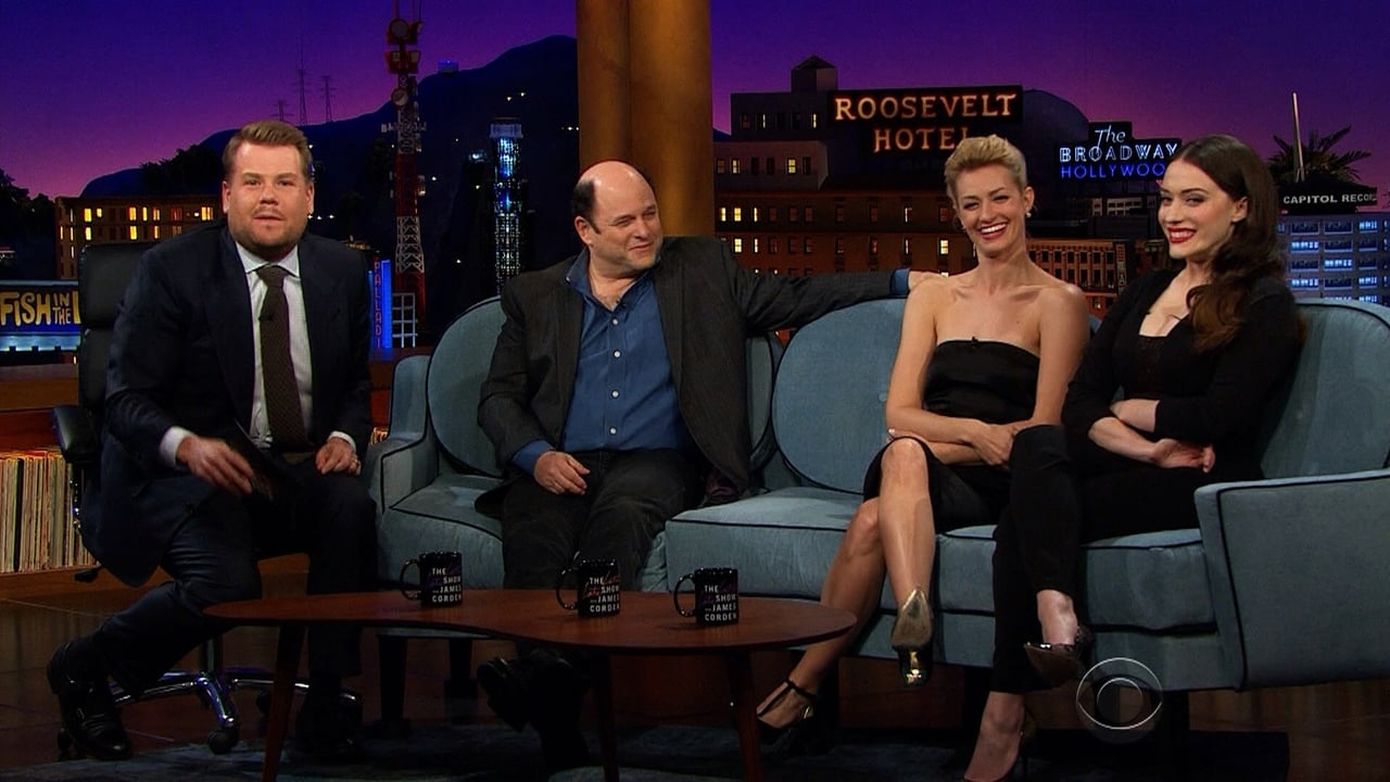 The Late Late Show with James Corden - Season 1 Episode 18 : Kat Dennings, Beth Behrs, Jason Alexander, Estelle