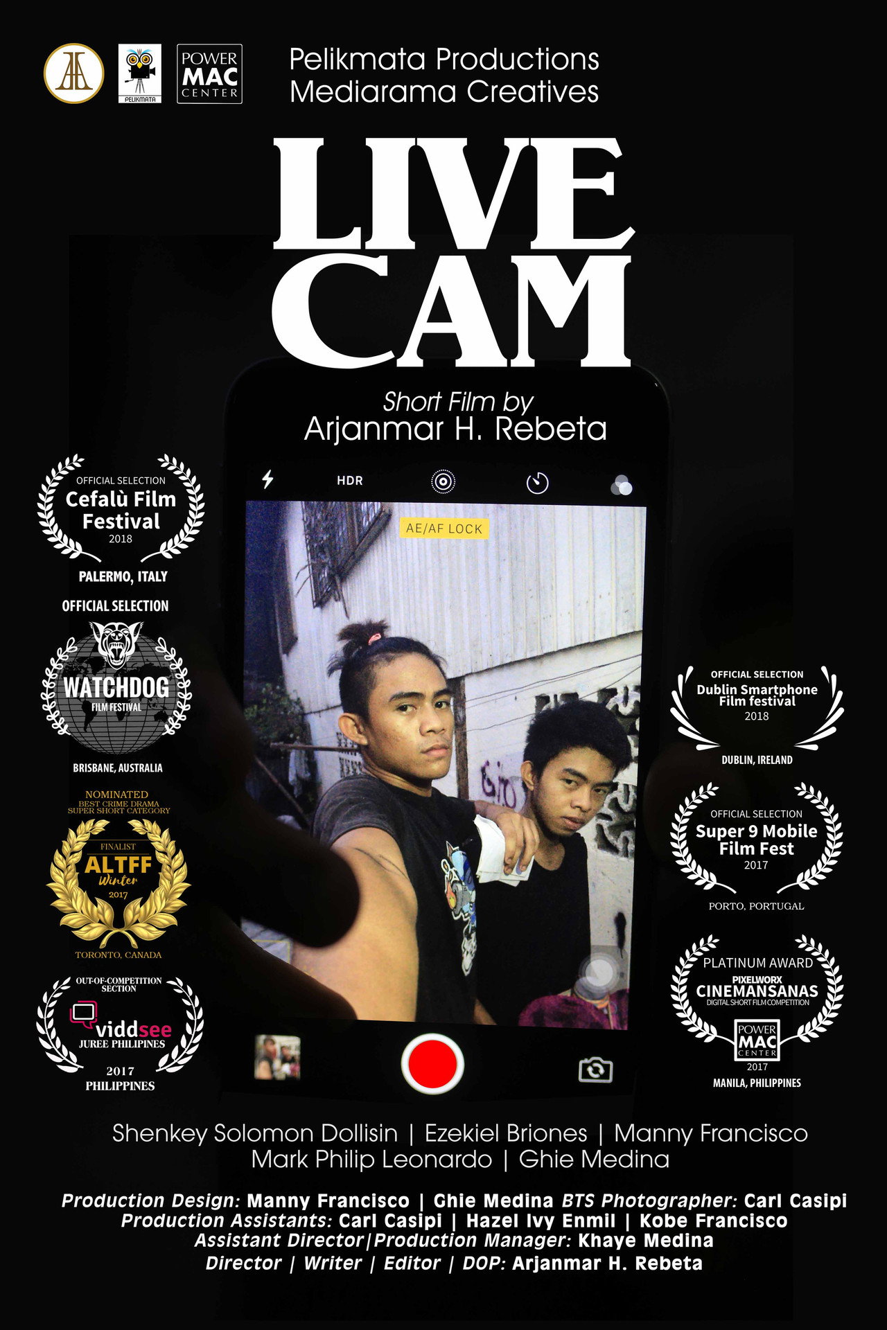 Live Cam filmaffisch