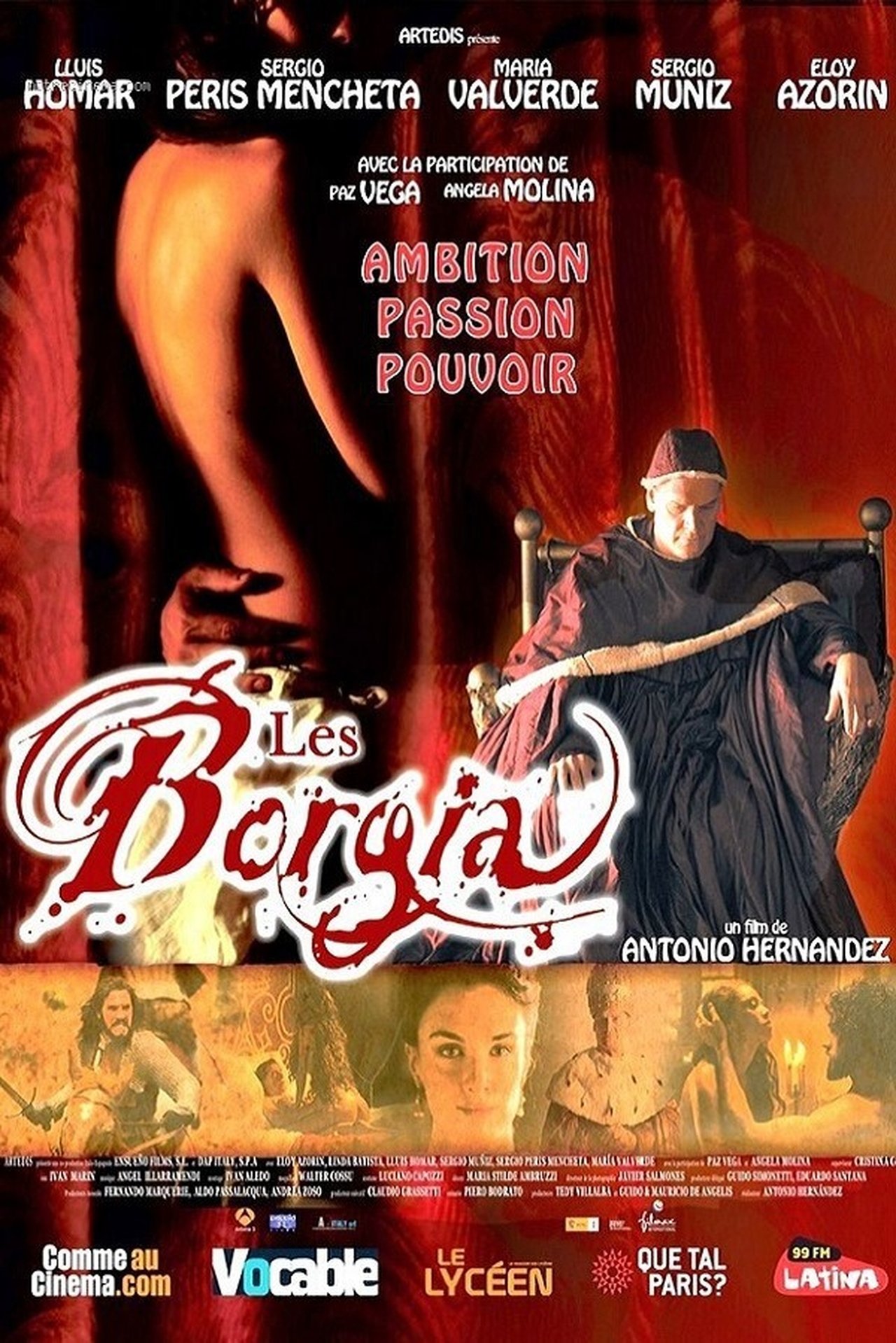 Les Borgia poster