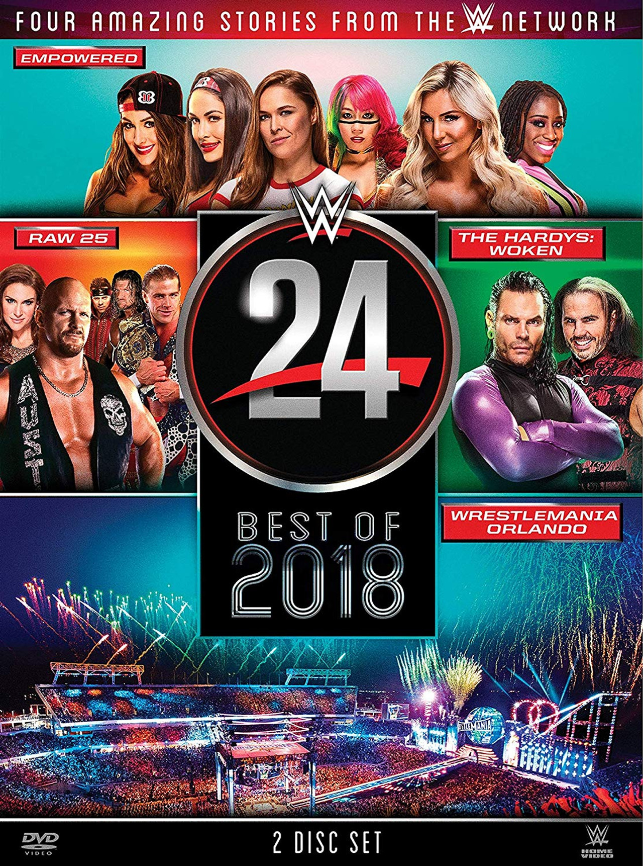 WWE 24: The Best of 2018 Backdrop