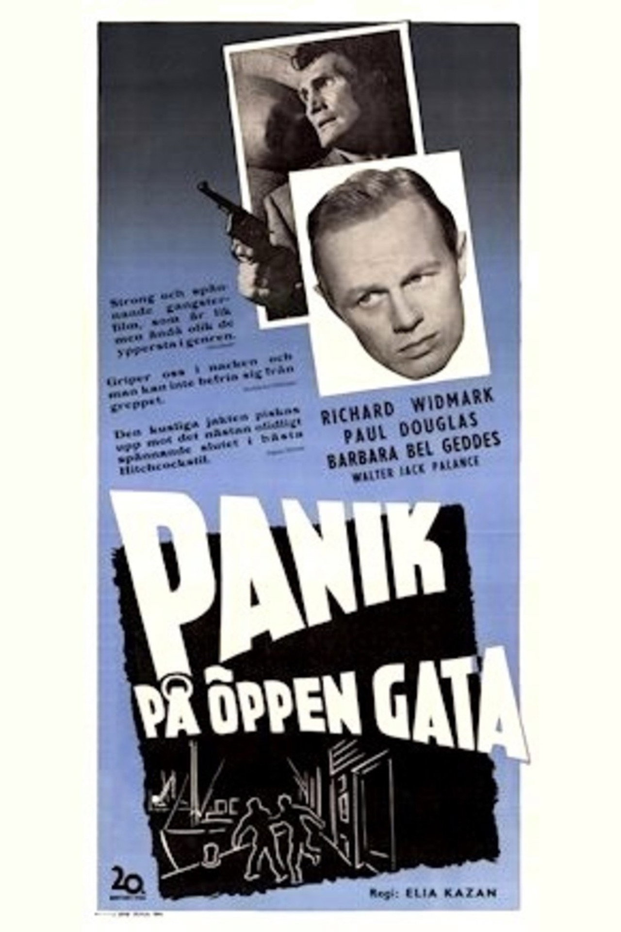 Panik på öppen gata filmaffisch