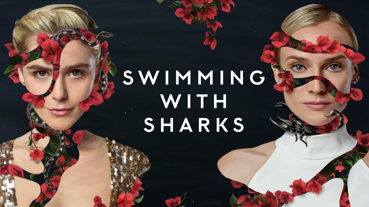 Swimming with Sharks background