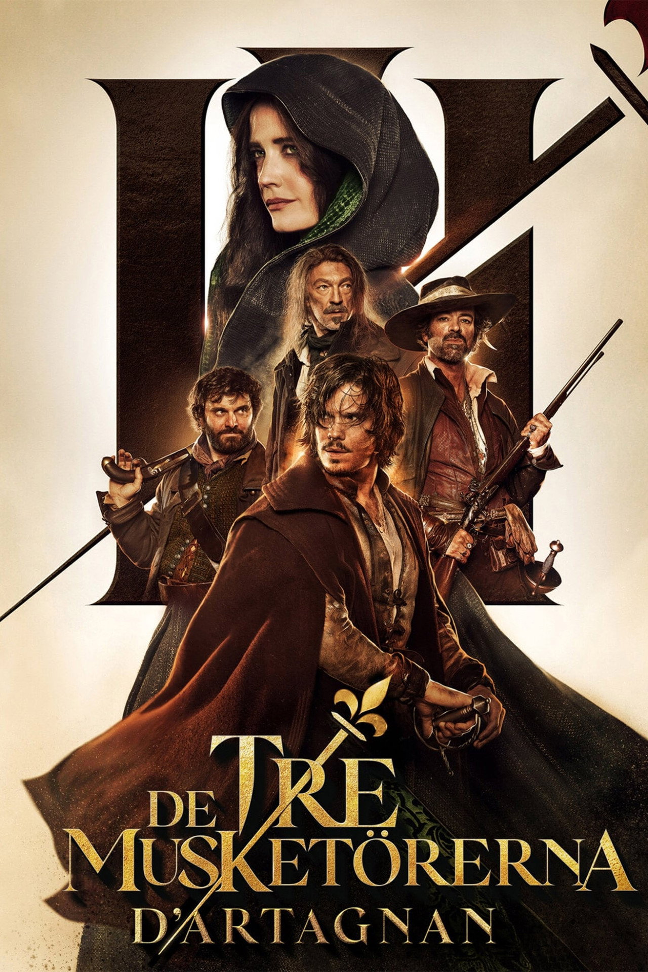 De tre musketörerna - D'Artagnan filmaffisch