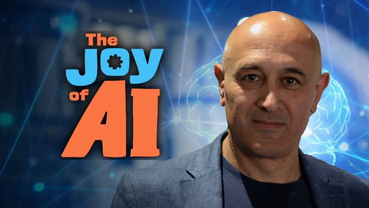 The Joy of AI background