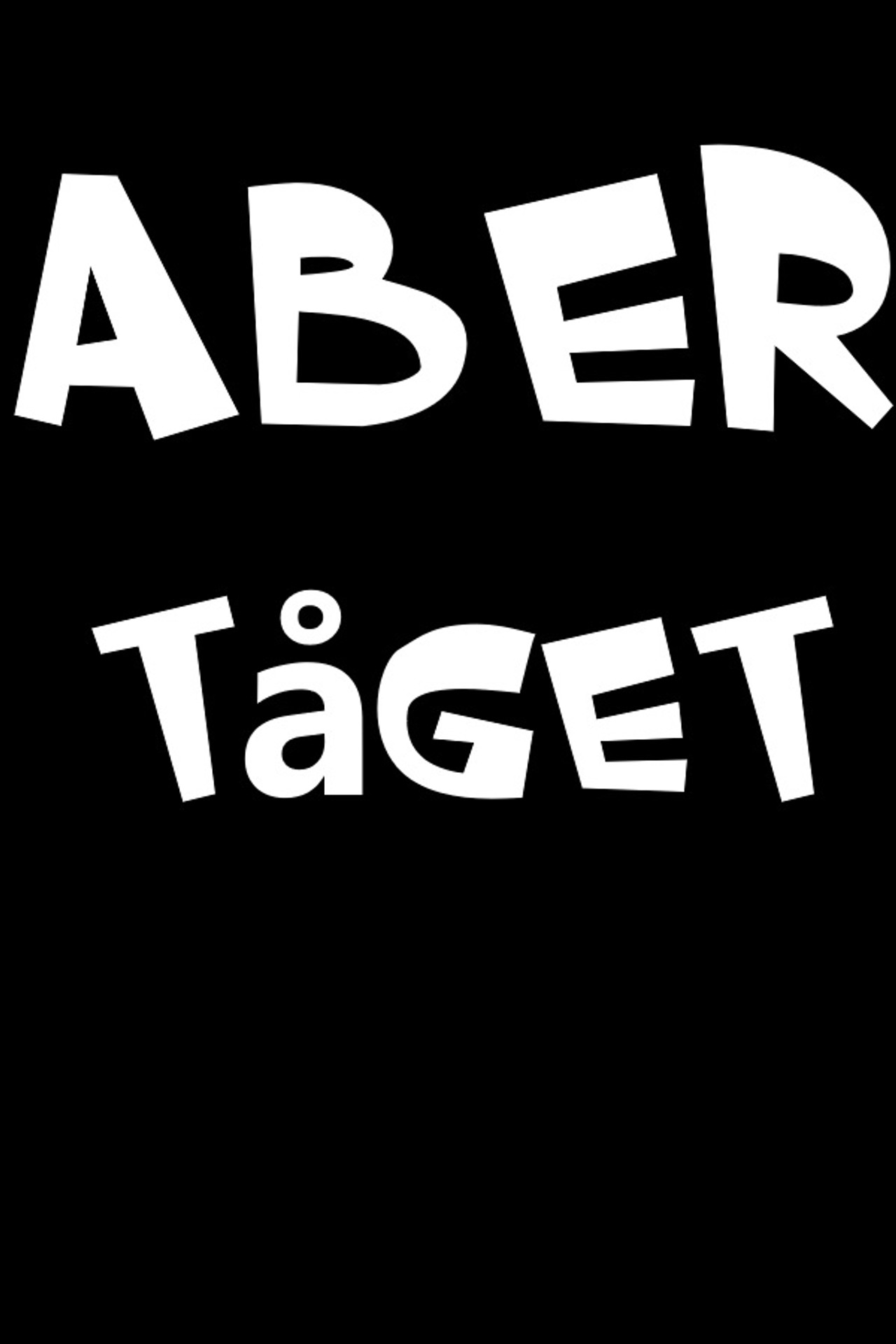 Aber: Tåget filmaffisch