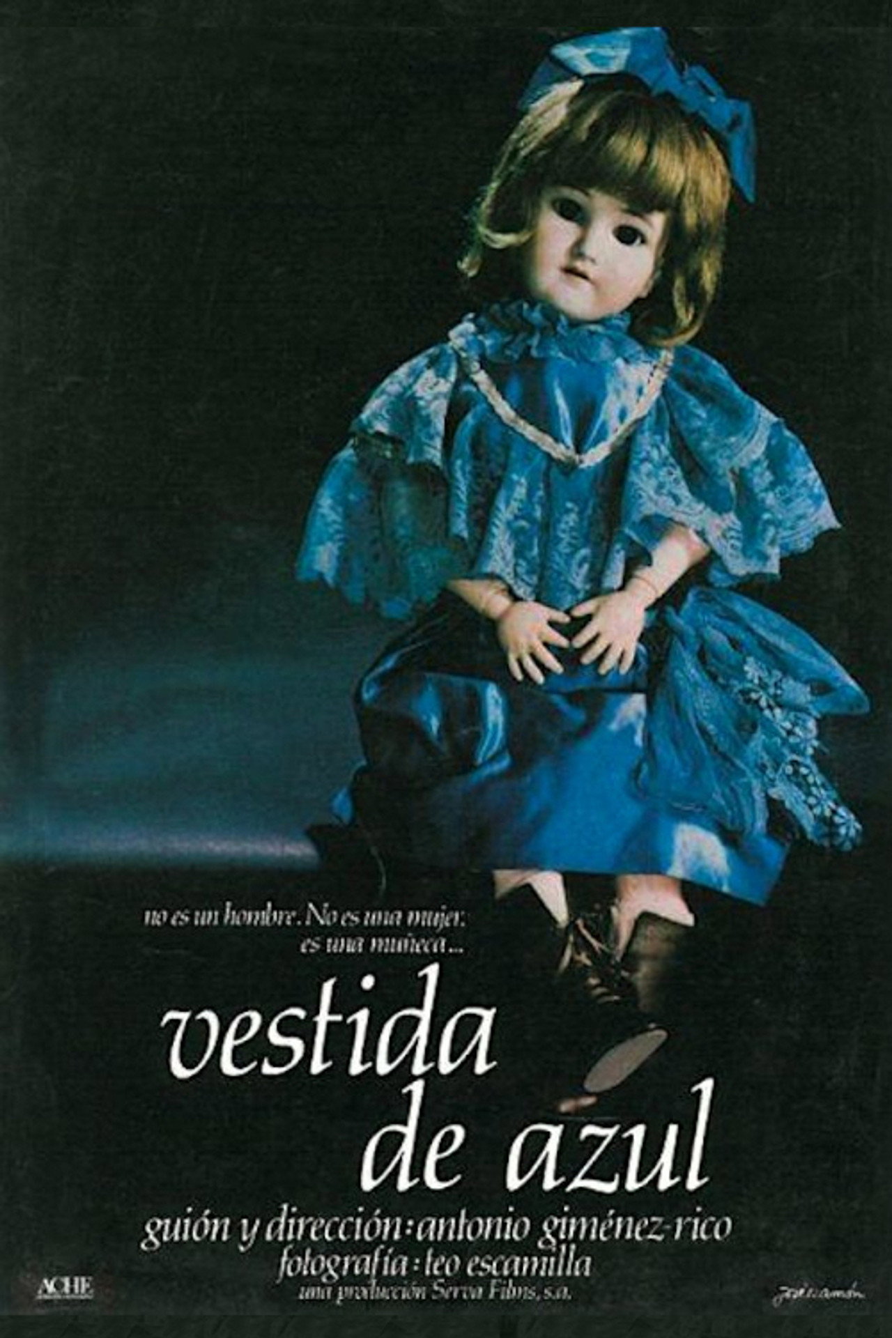 Vestida de azul filmaffisch