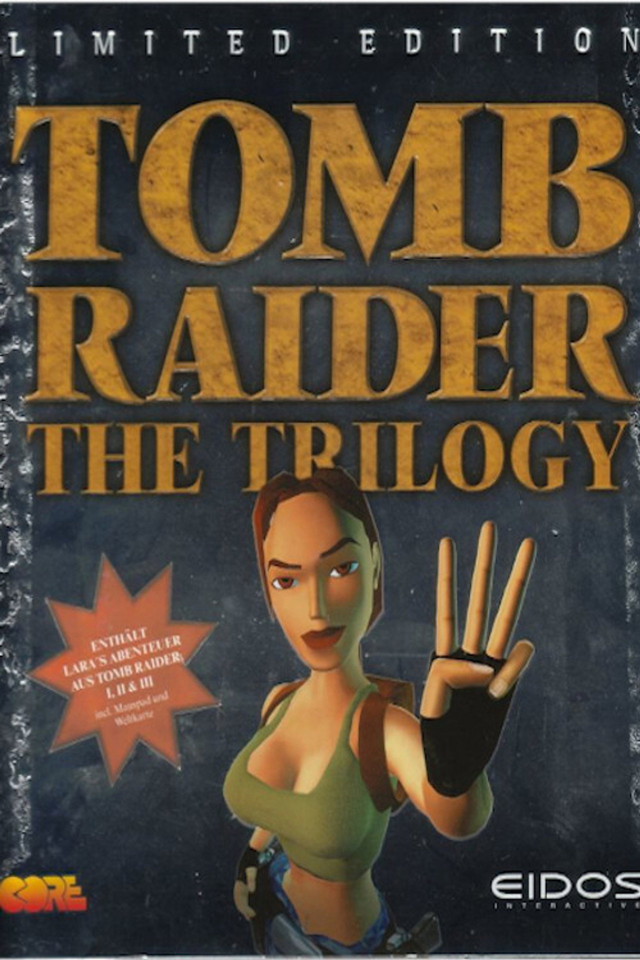 Tomb Raider: The Trilogy filmaffisch