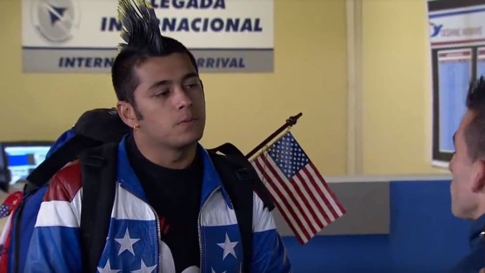 El Man es Germán backdrop