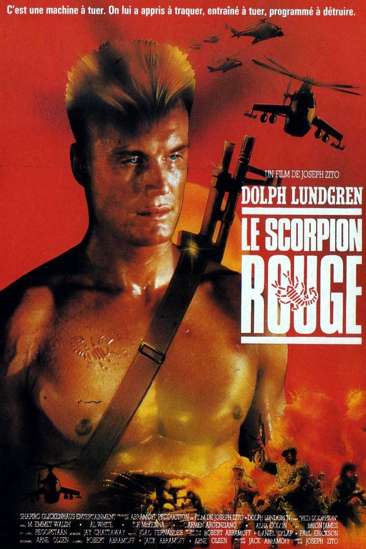 Le Scorpion rouge poster