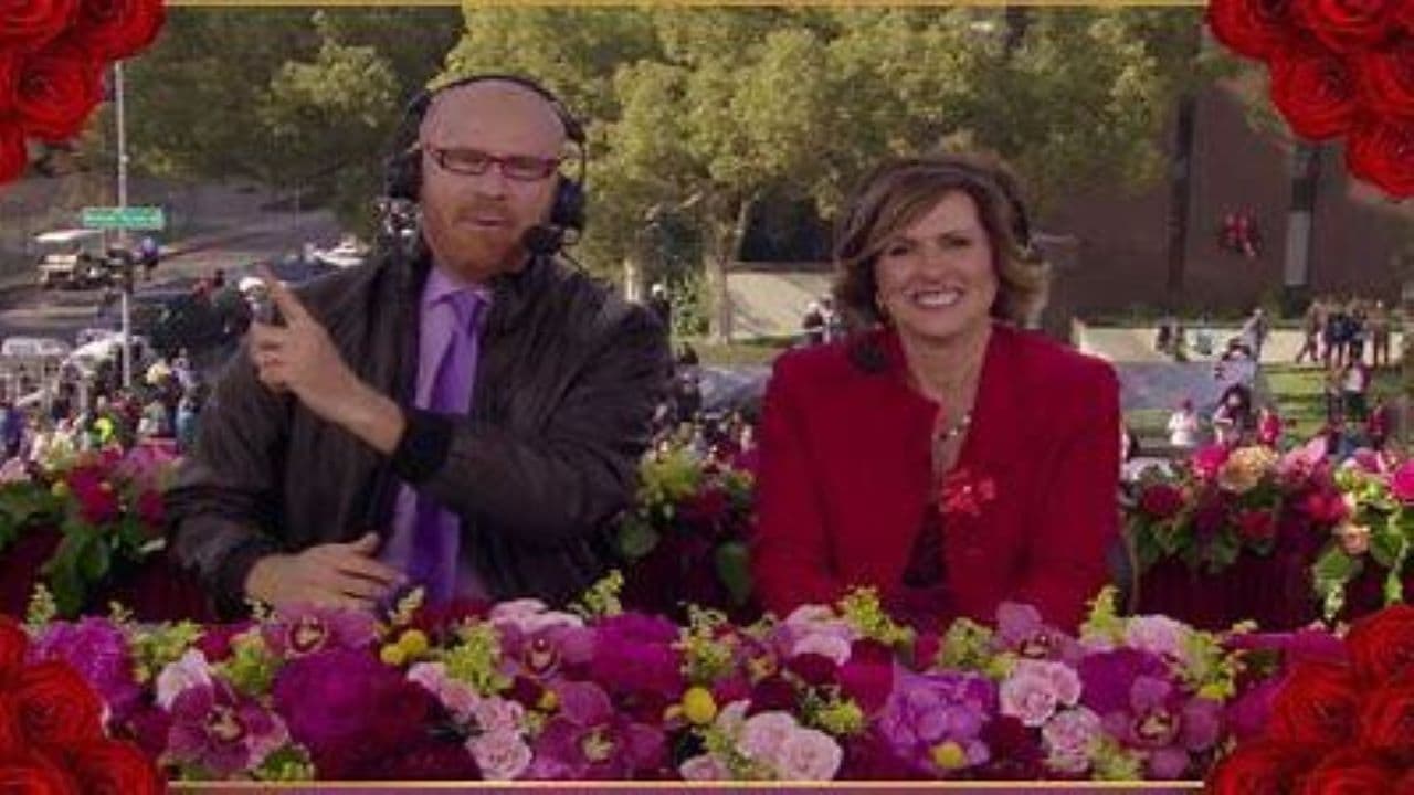 Scen från The 2019 Rose Parade with Cord & Tish