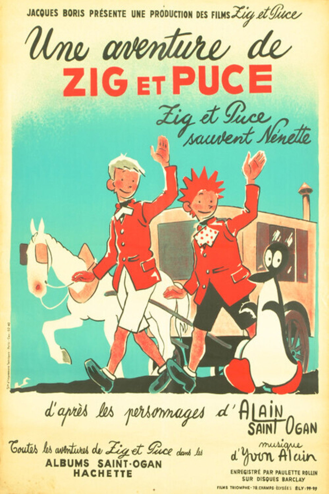 Zig et Puce sauvent Nénette filmaffisch