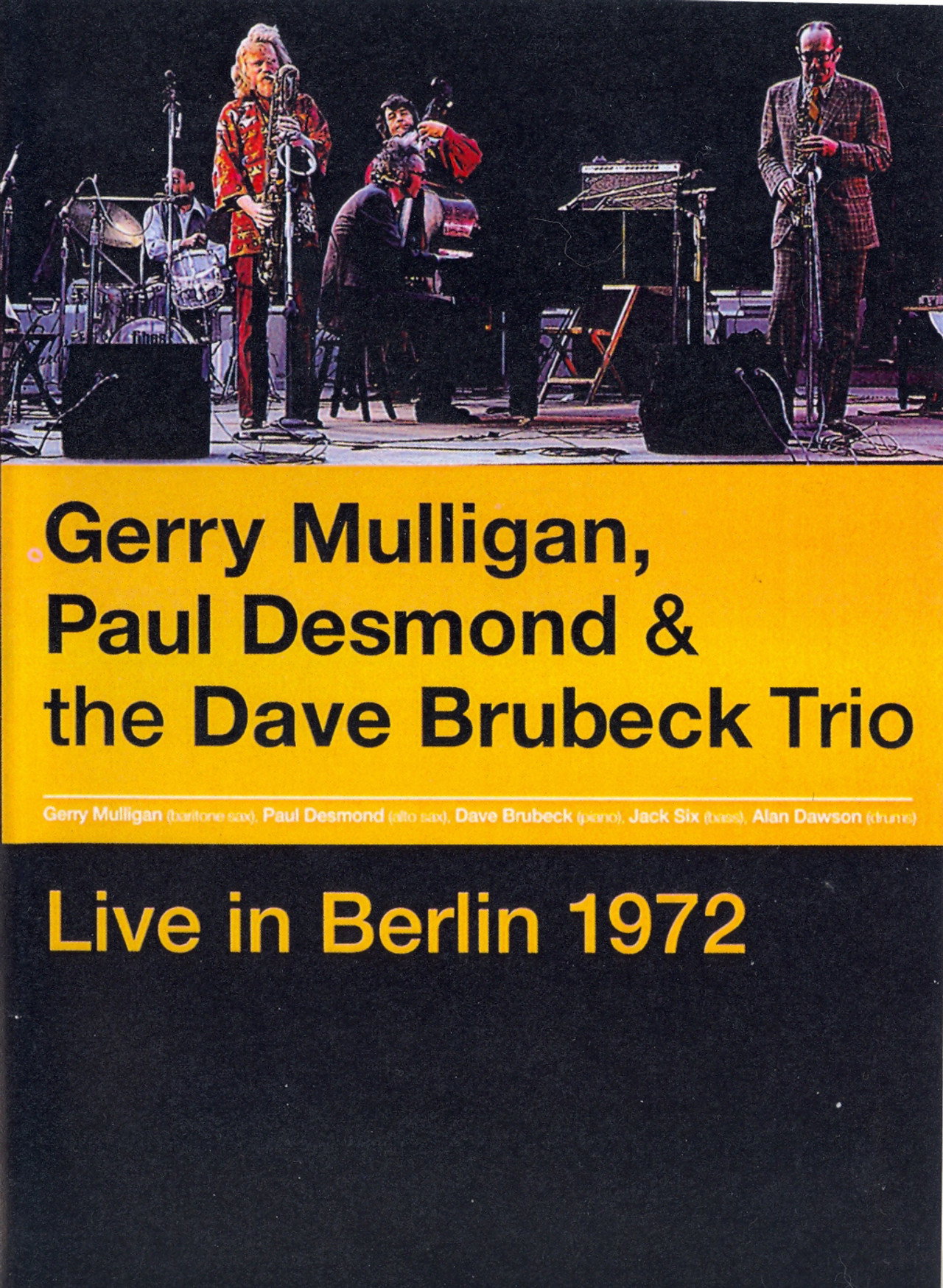 Gerry Mulligan, Paul Desmond & The Dave Brubeck Trio: Live in Berlin filmaffisch