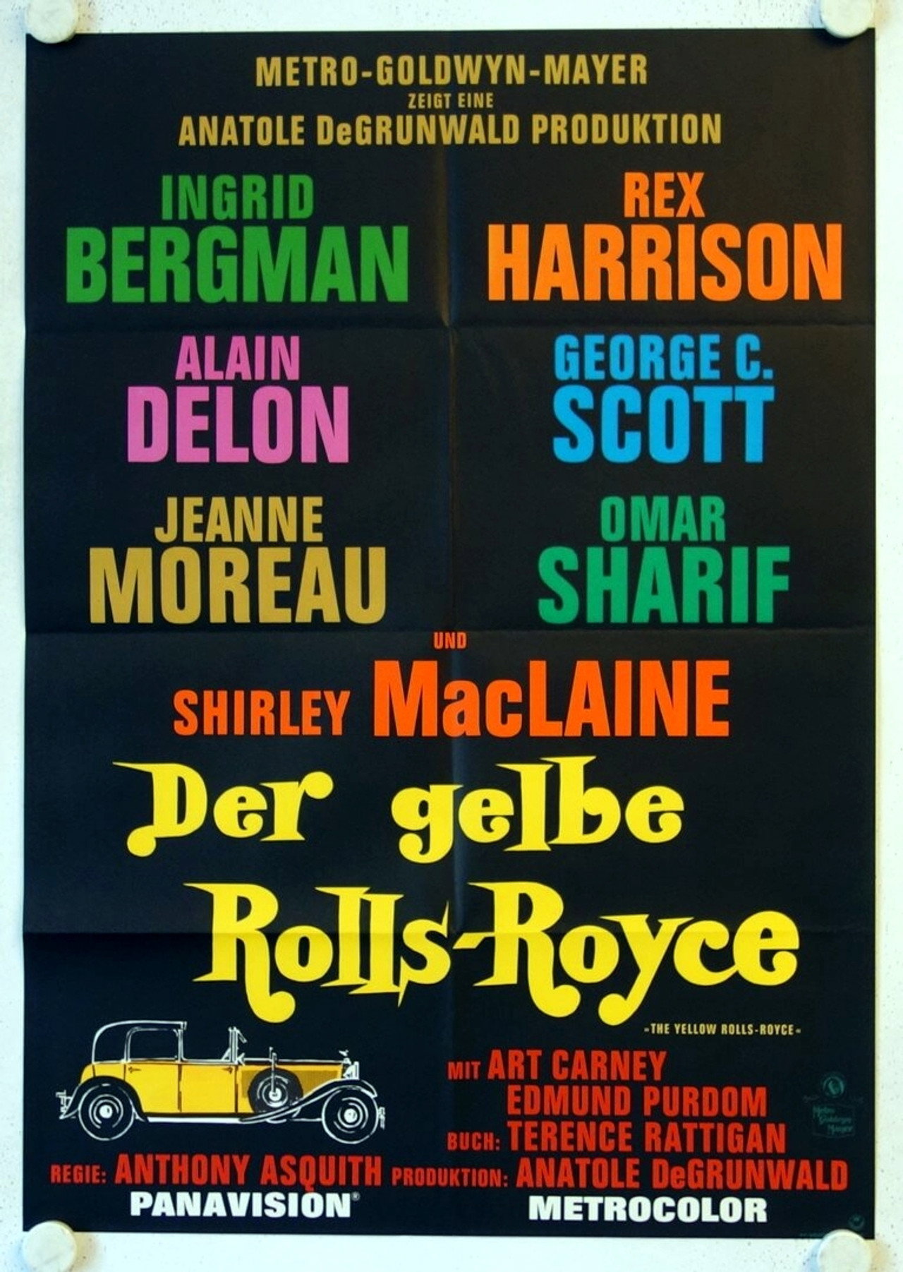 Der gelbe Rolls-Royce