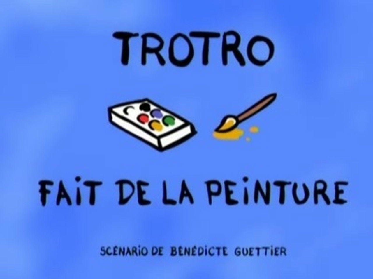 Trotro — Trotro fait de la peinture