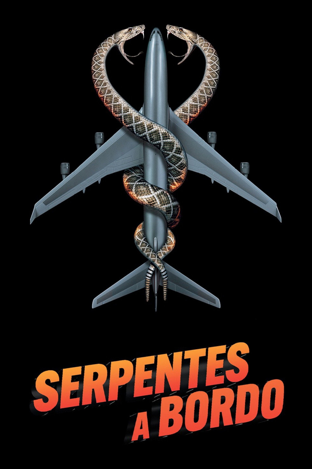 Pôster de Serpentes a Bordo
