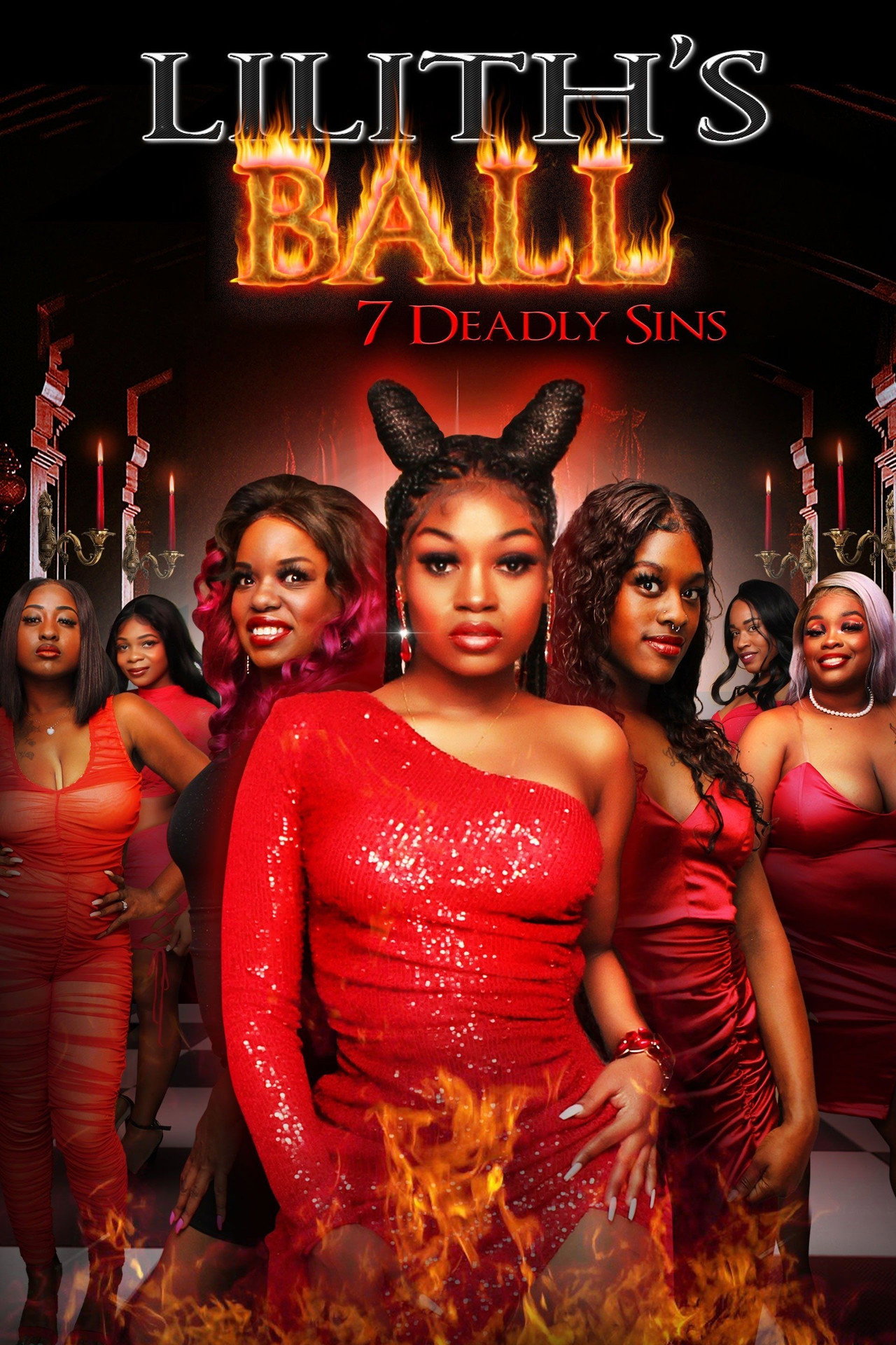 Lilith's Ball: 7 Deadly Sins filmaffisch