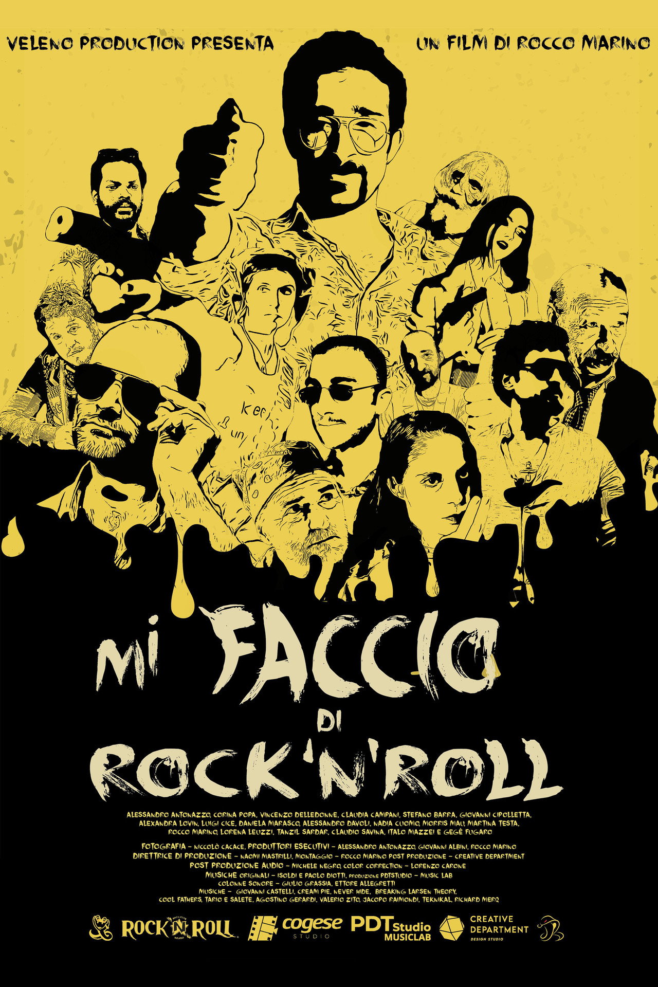 Mi Faccio di Rock'n'Roll filmaffisch