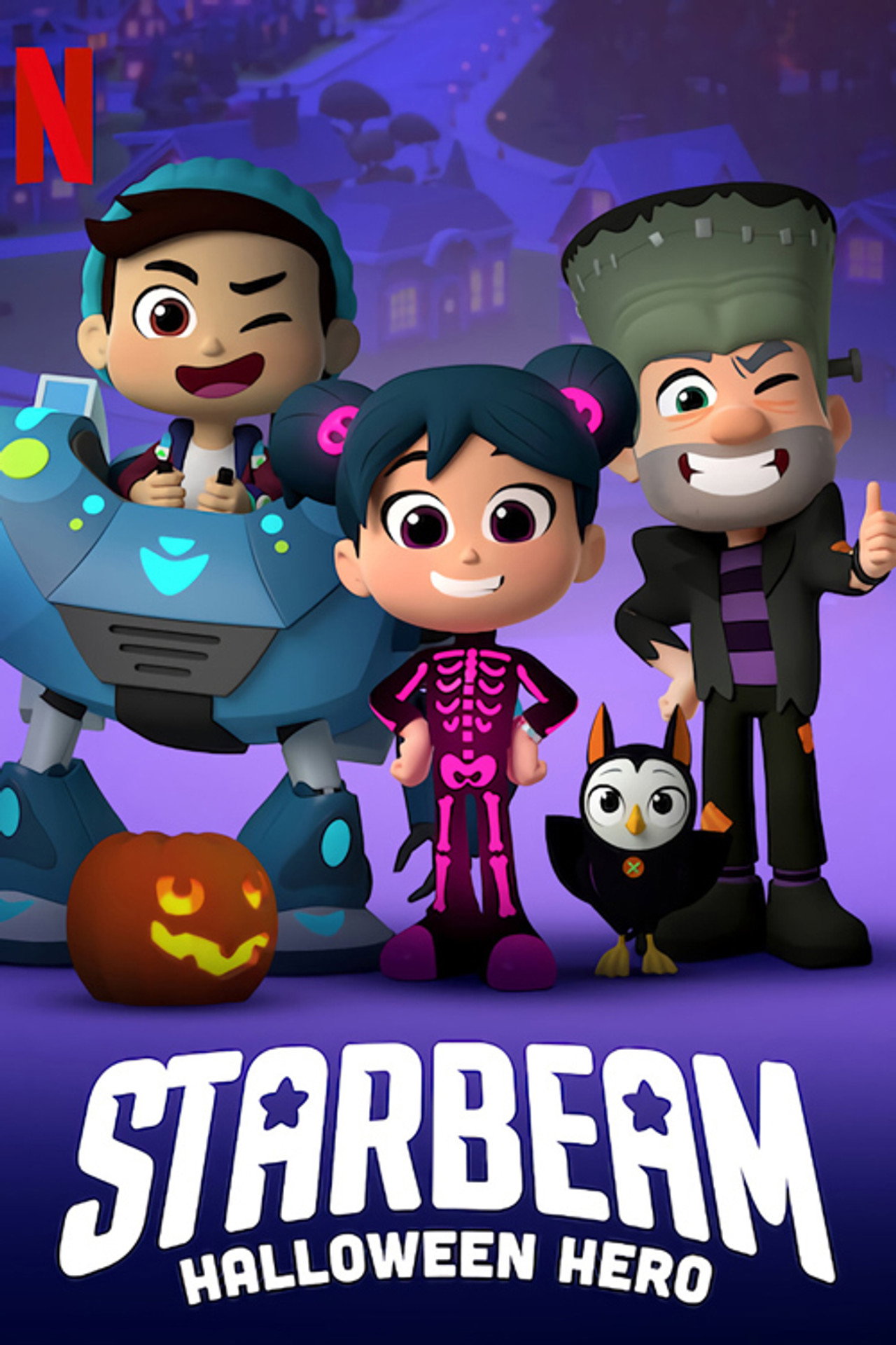 StarBeam: Halloween Hero filmaffisch
