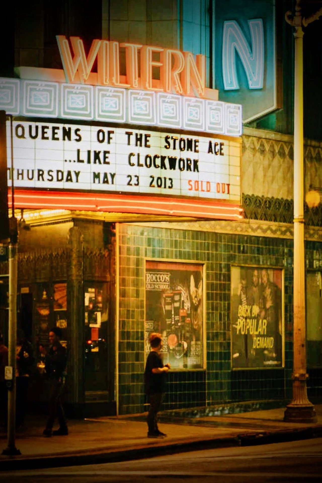 Queens of the Stone Age: Live at The Wiltern 2013 filmaffisch