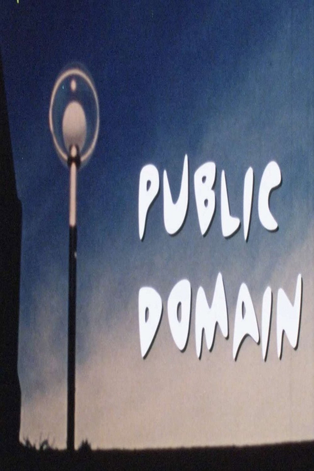 Public Domain filmaffisch