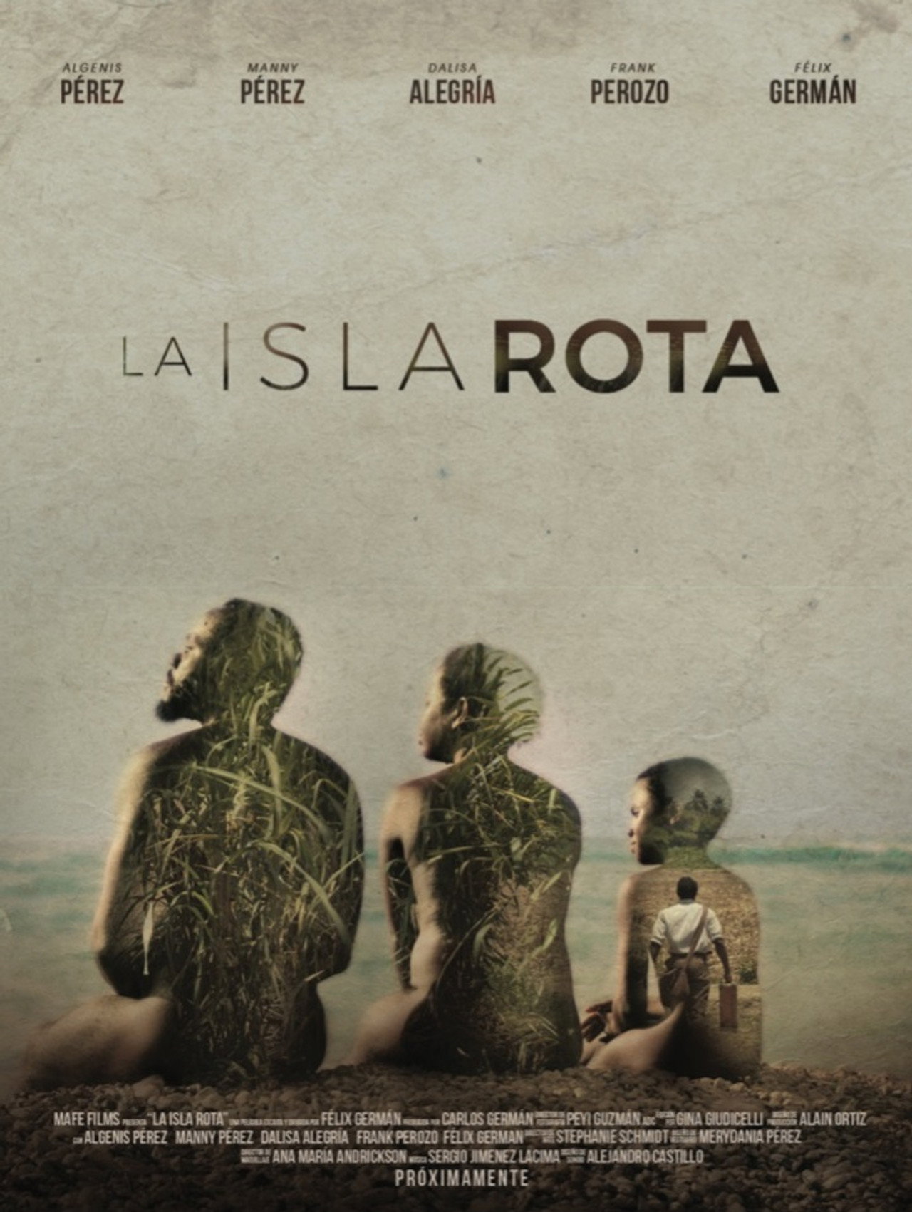 La isla rota filmaffisch