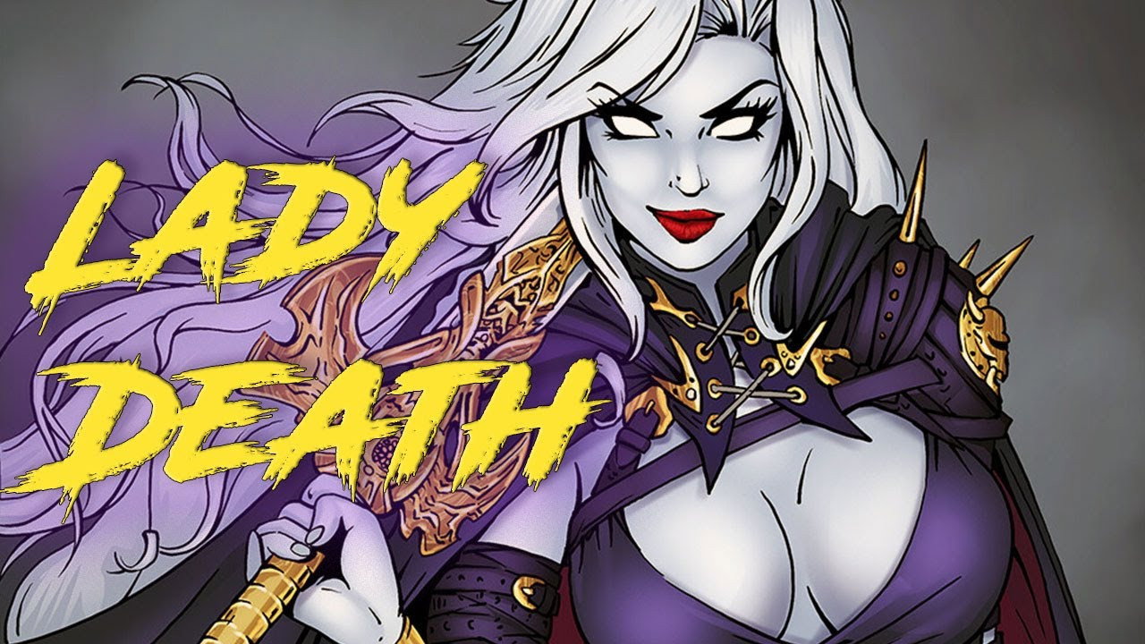 Lady Death backdrop