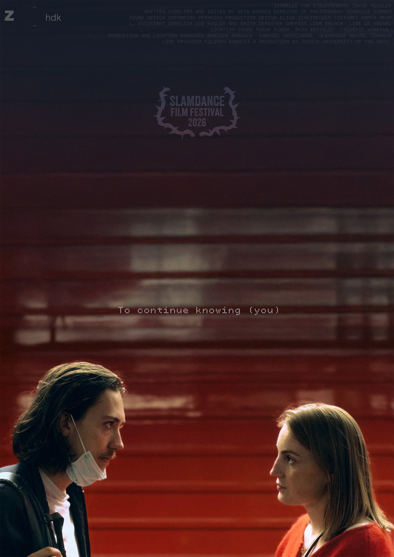 To continue knowing (you) filmaffisch