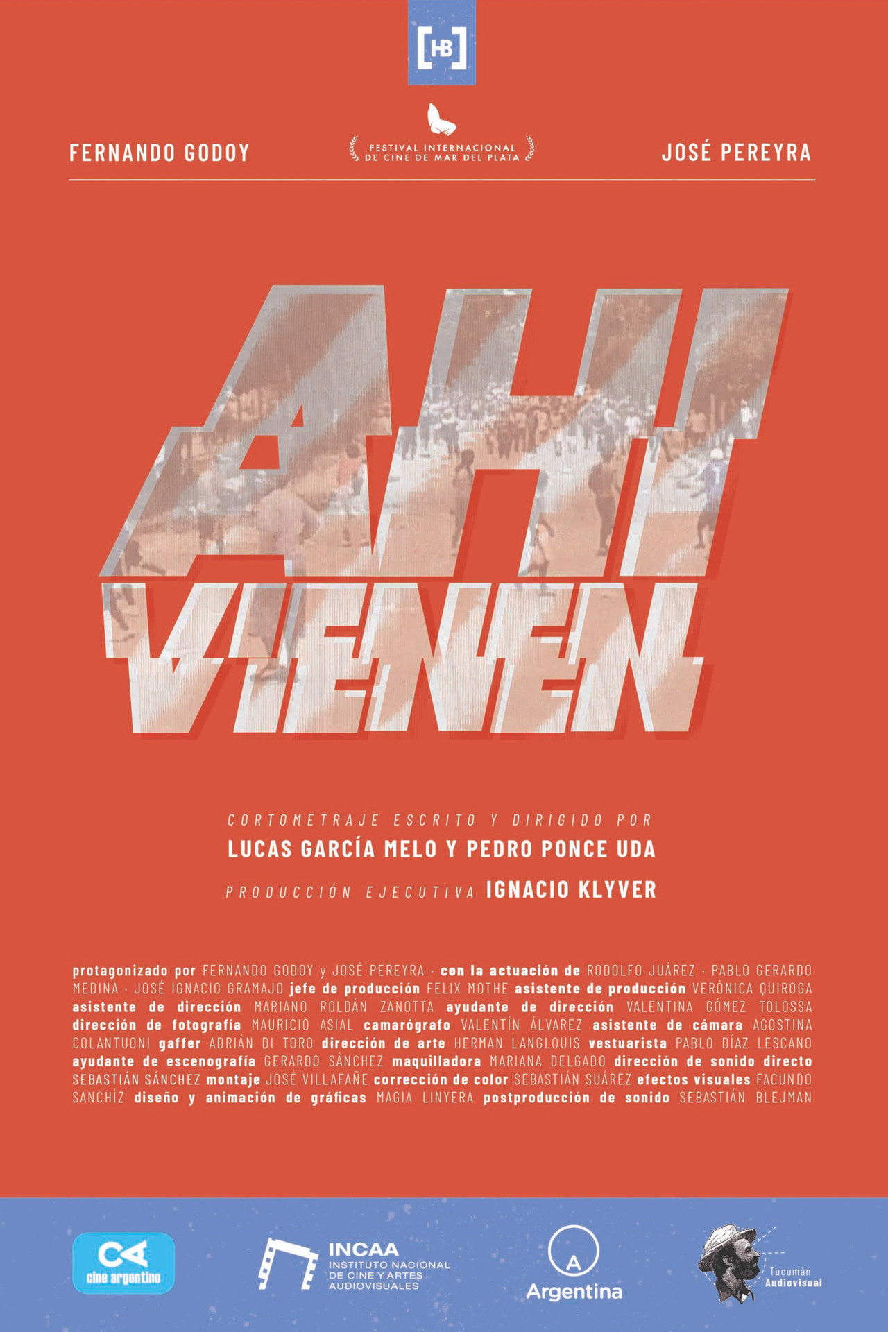 Ahí vienen filmaffisch