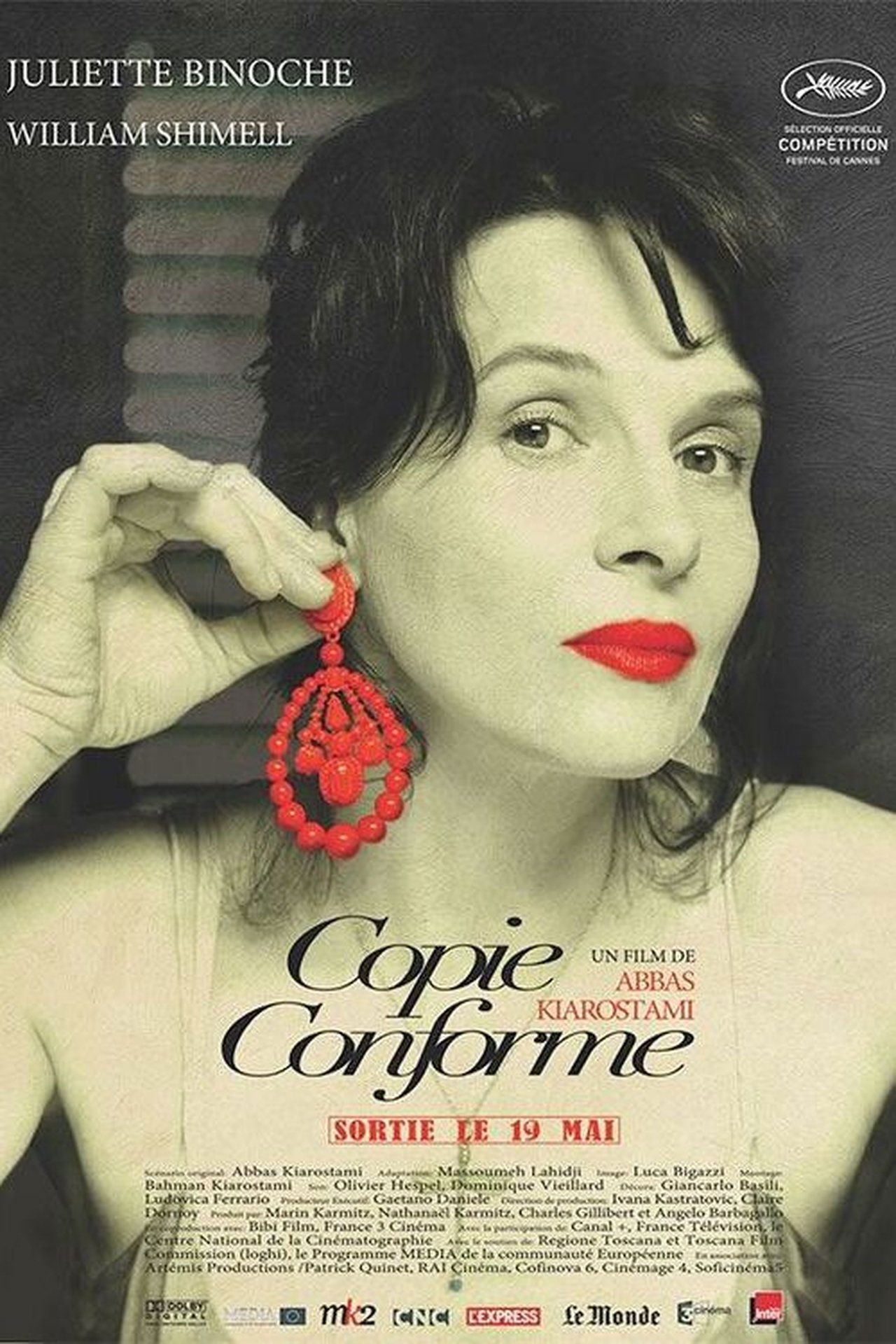 Copie conforme poster