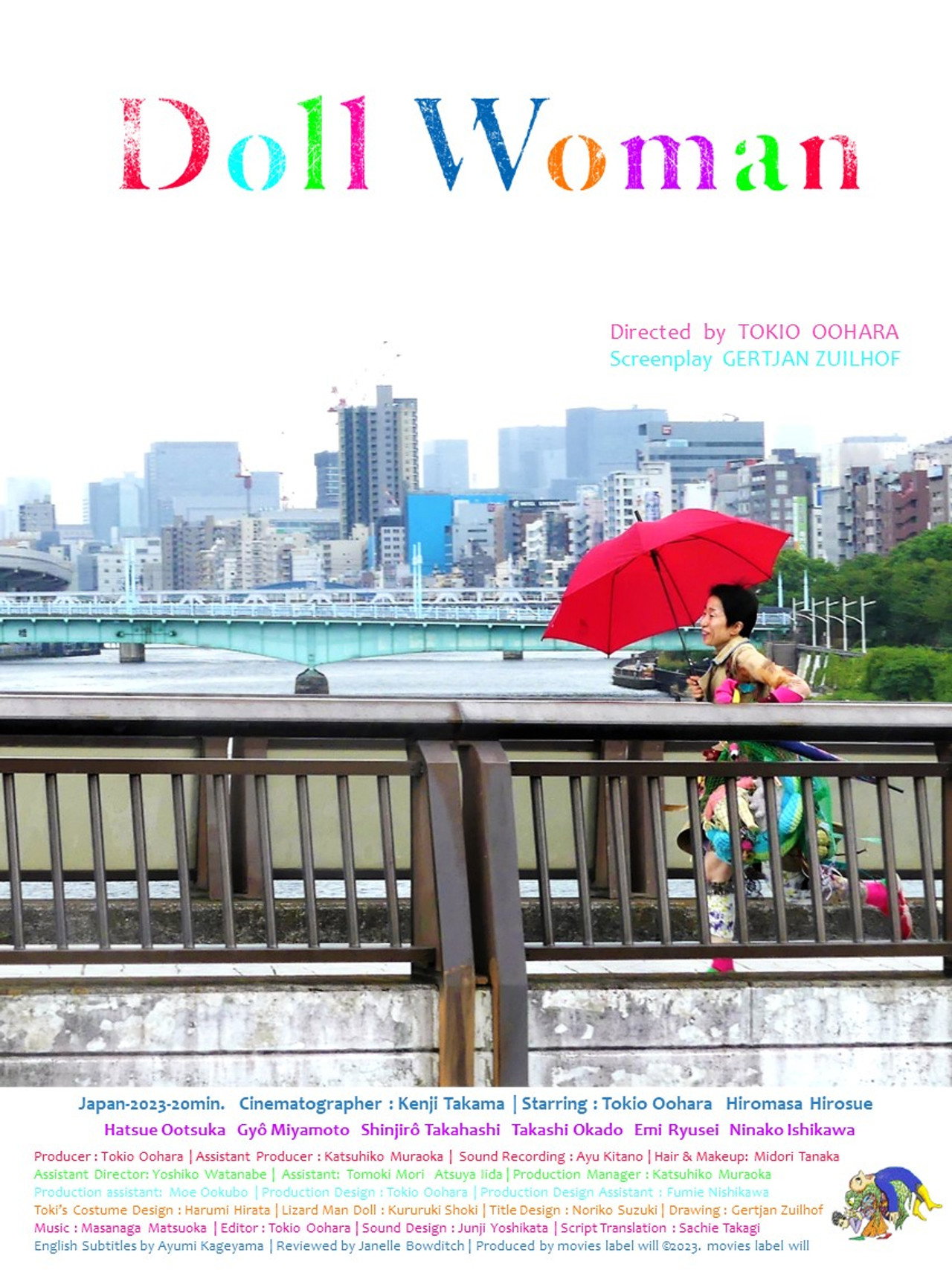 Doll Woman Backdrop