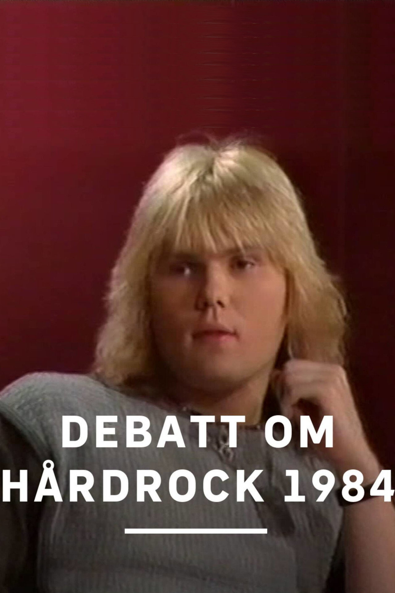 Debatt om hårdrock 1984 filmaffisch
