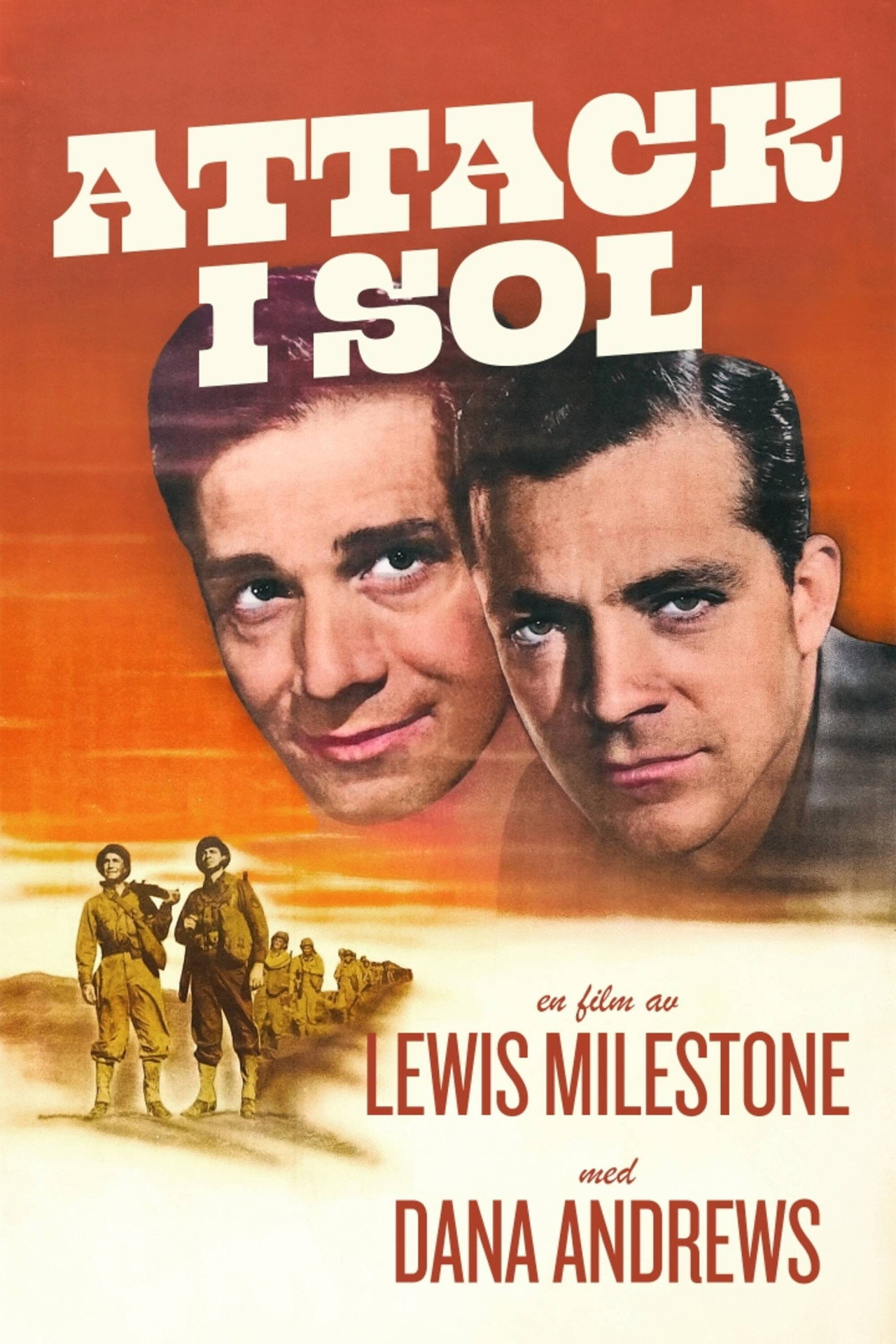 Attack i sol filmaffisch