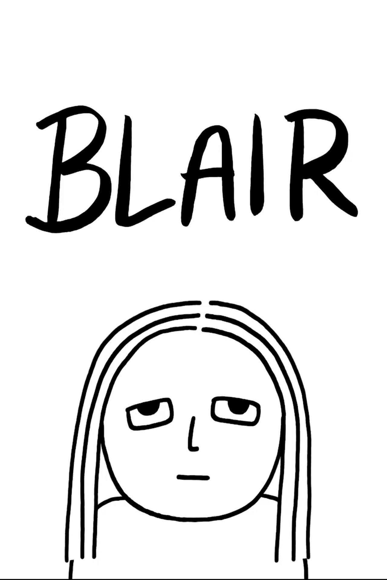 Blair affisch