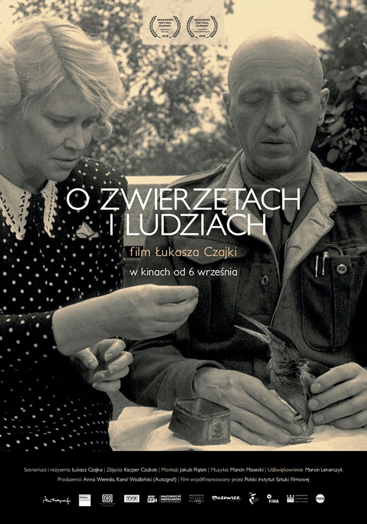 O zwierzętach i ludziach filmaffisch