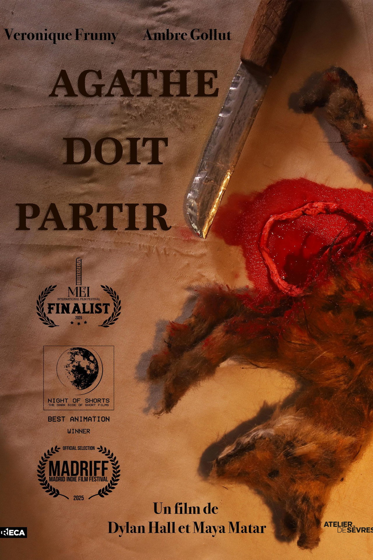 Agathe doit partir filmaffisch