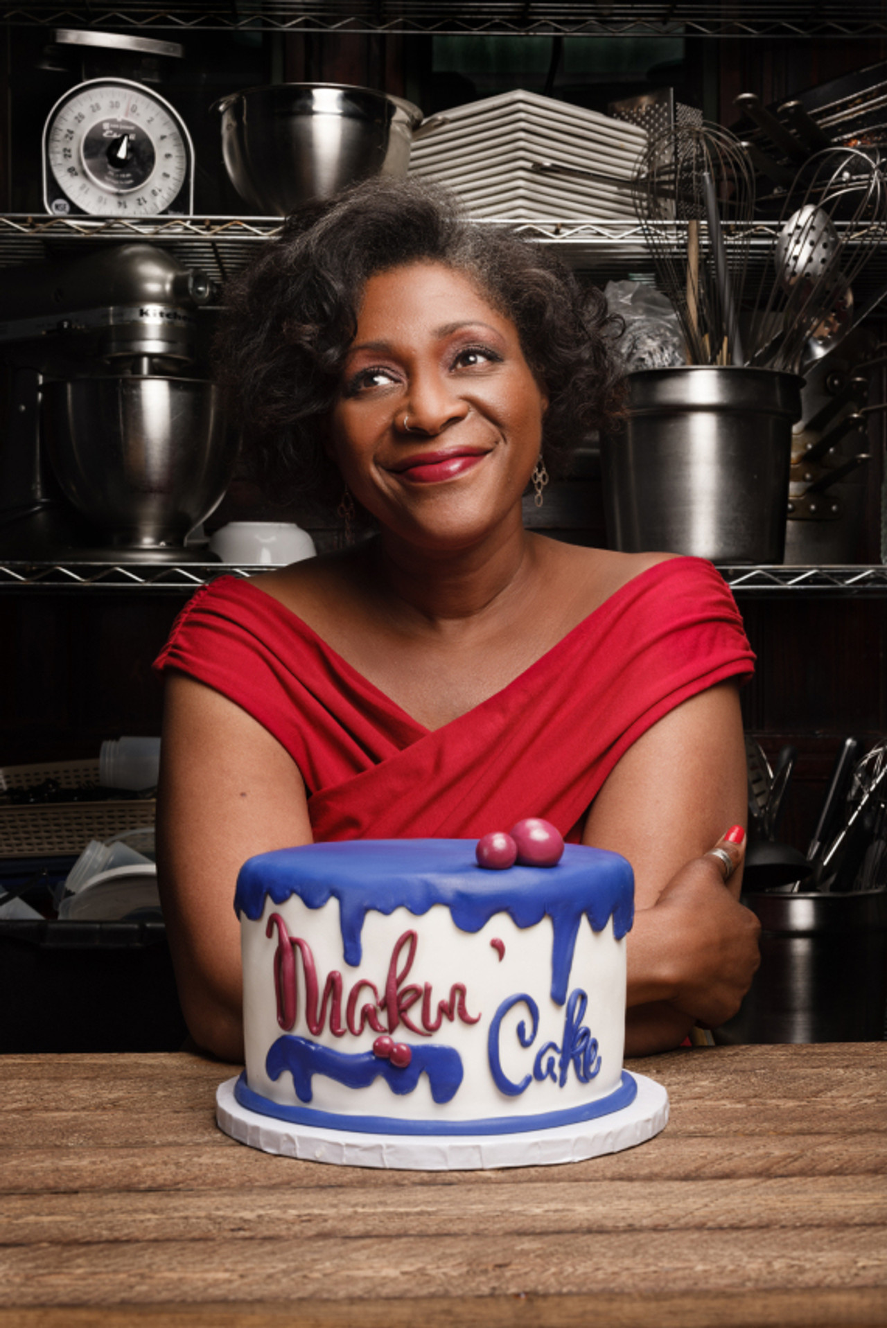 Makin' Cake Backdrop