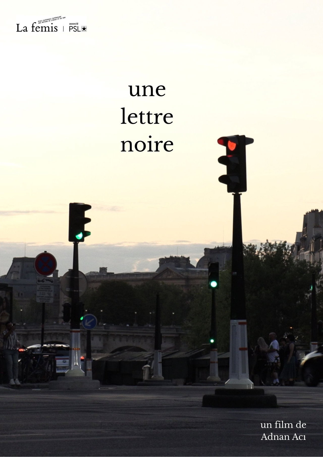 Une Lettre Noire