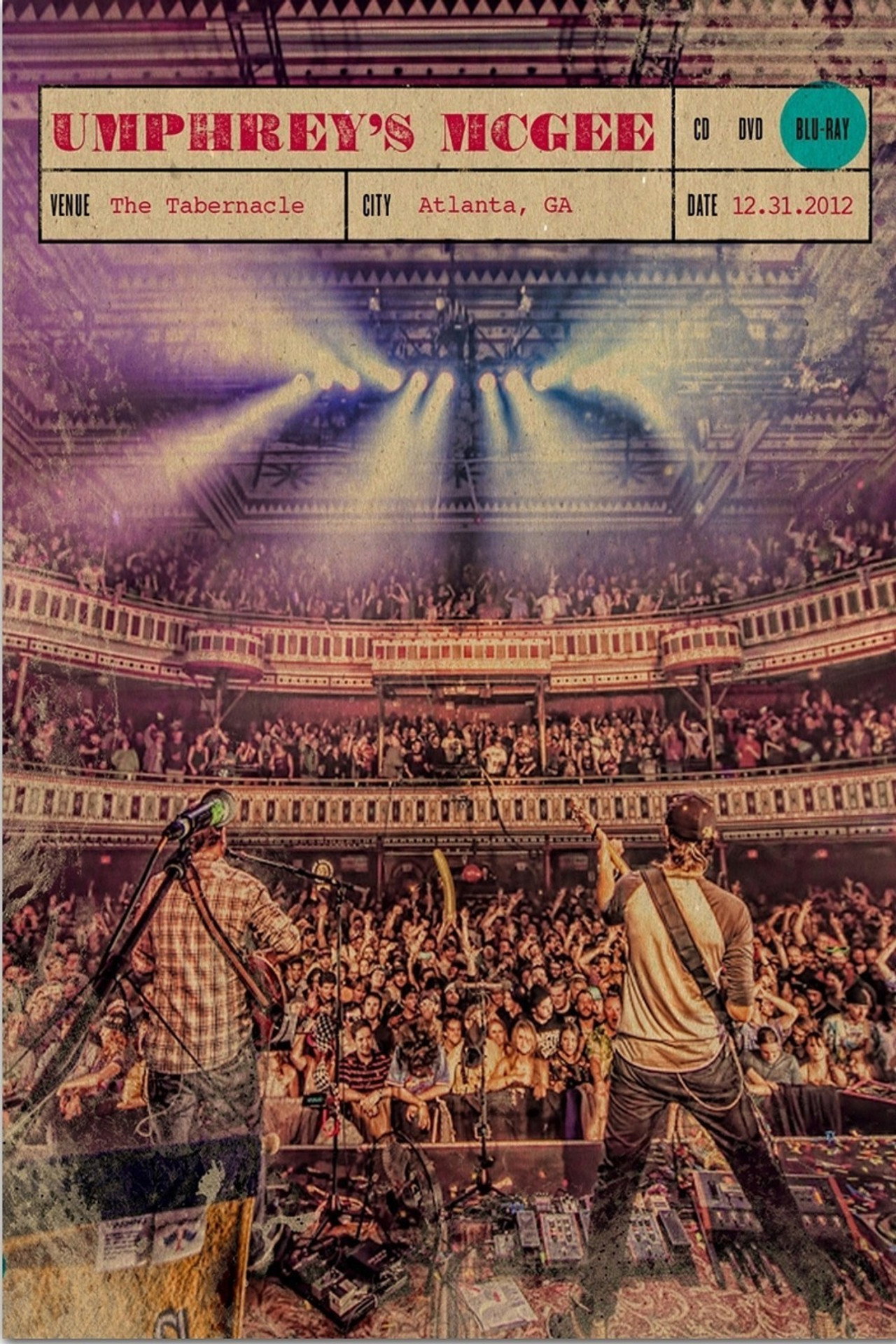 Umphrey's McGee: Live from the Tabernacle, Atlanta, GA 4 Nights filmaffisch